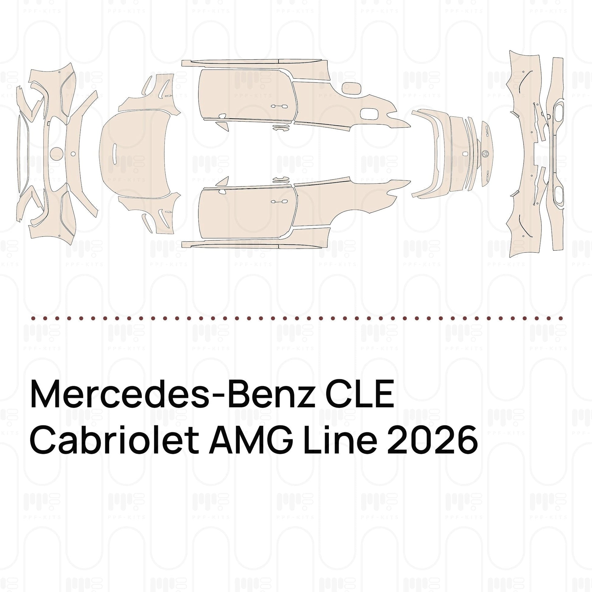 Pre-CutPPFMercedes-BenzCLECabrioletAMGLine2026