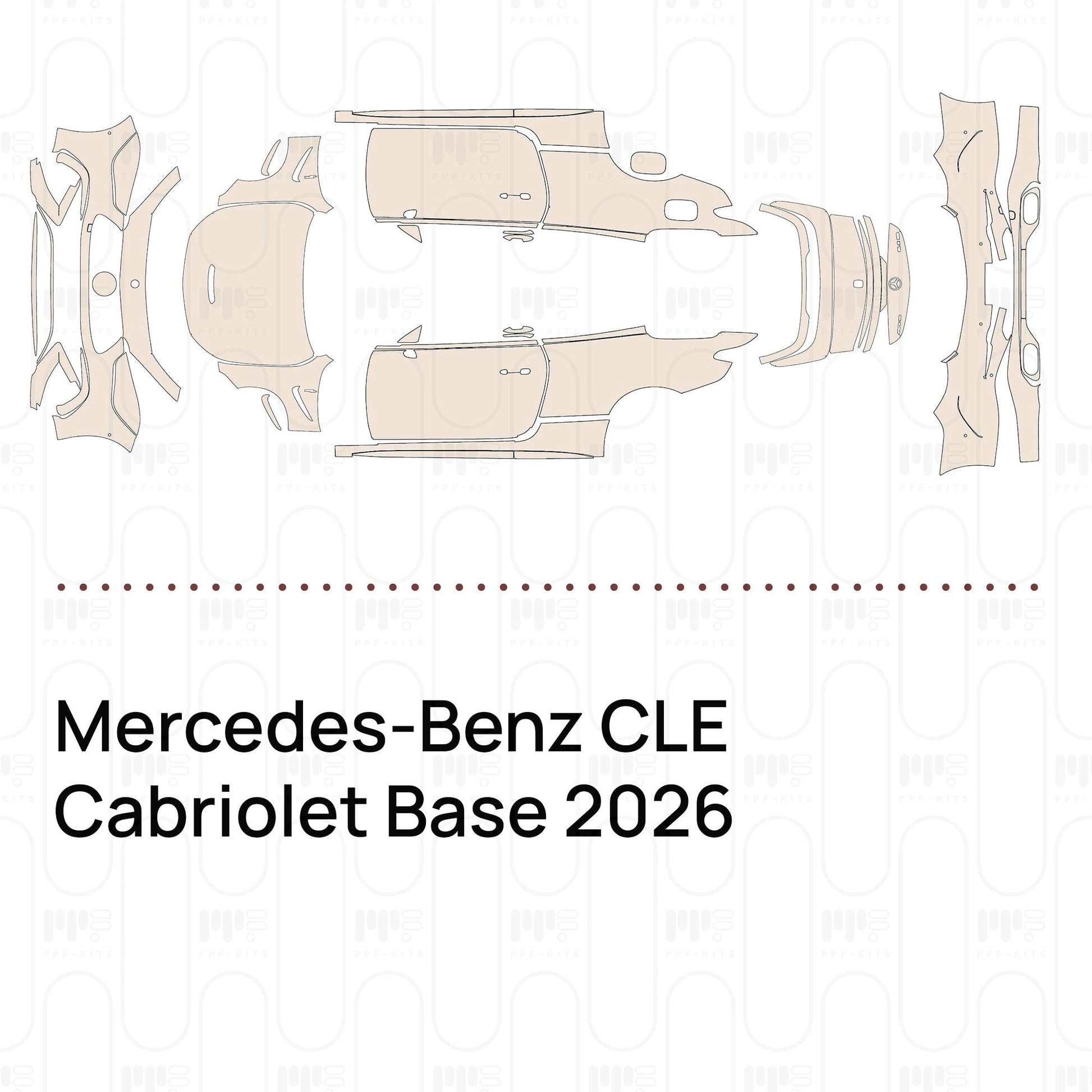 Pre-CutPPFMercedes-BenzCLECabrioletBase2026