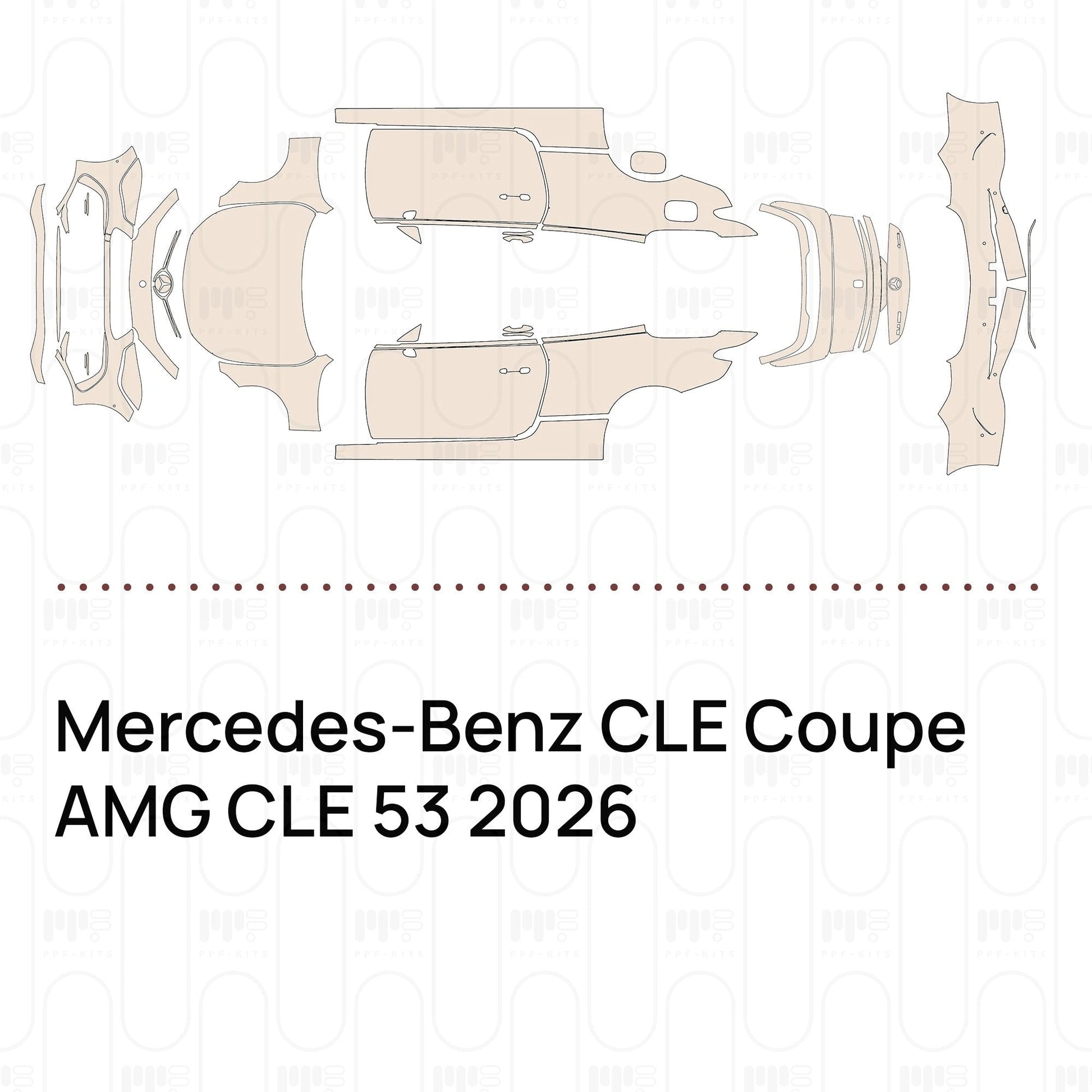 Pre-CutPPFMercedes-BenzCLECoupeAMGCLE532026