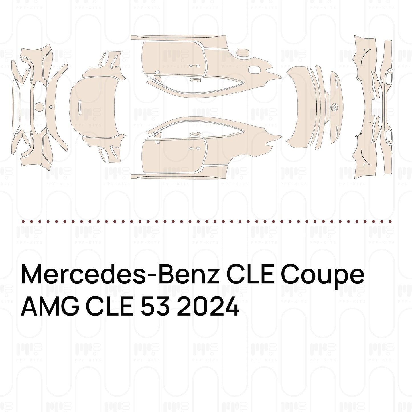Pre-CutPPFMercedes-BenzCLECoupeAMGCLE532024