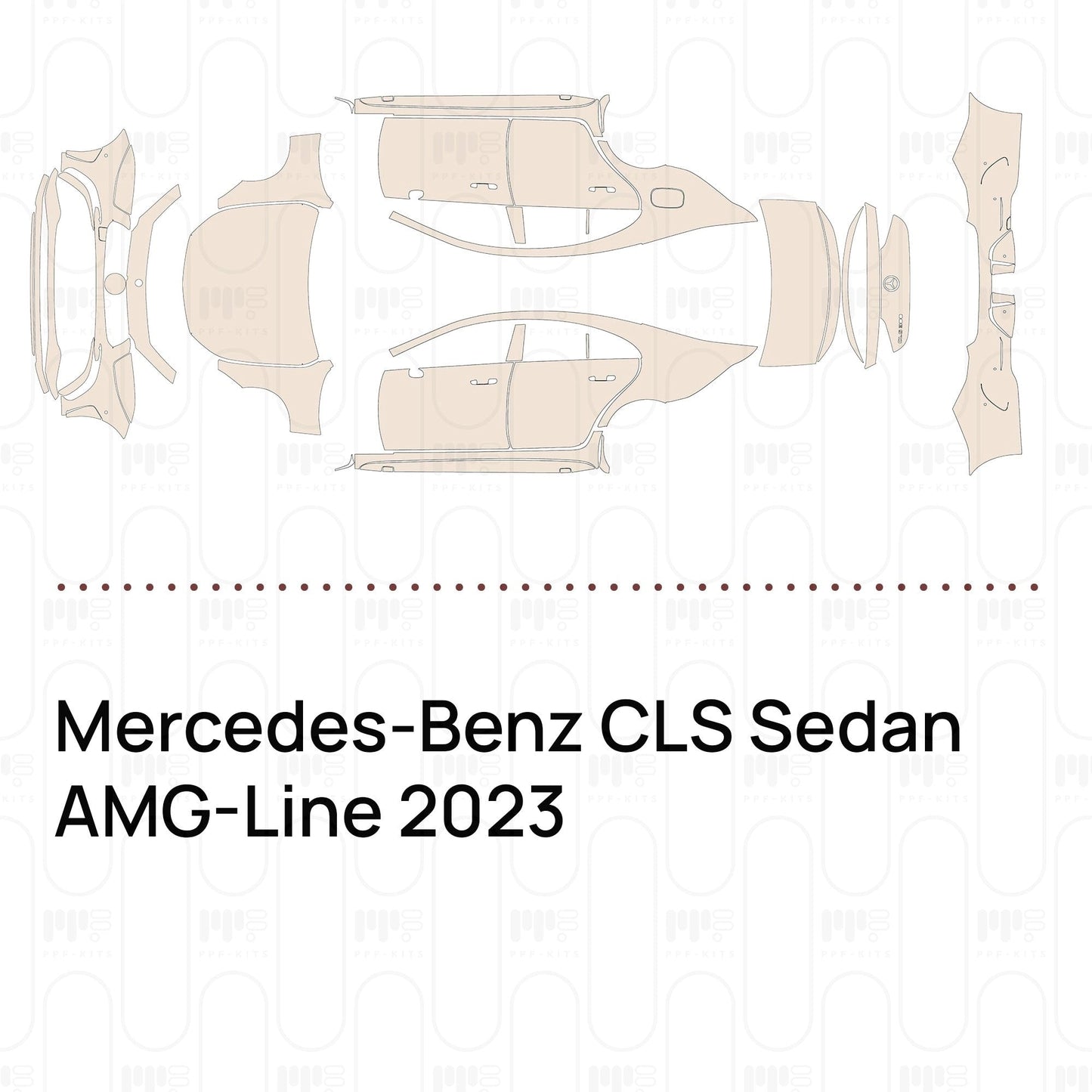 Pre-CutPPFMercedes-BenzCLSSedanAMG-Line2023