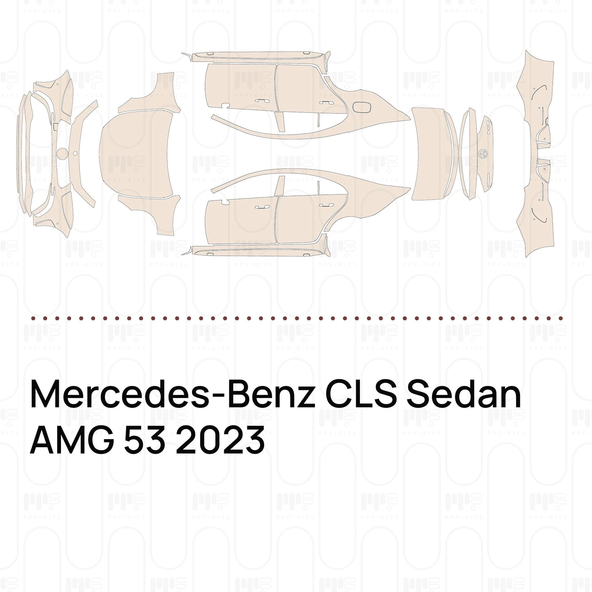 Pre-CutPPFMercedes-BenzCLSSedanAMG532023
