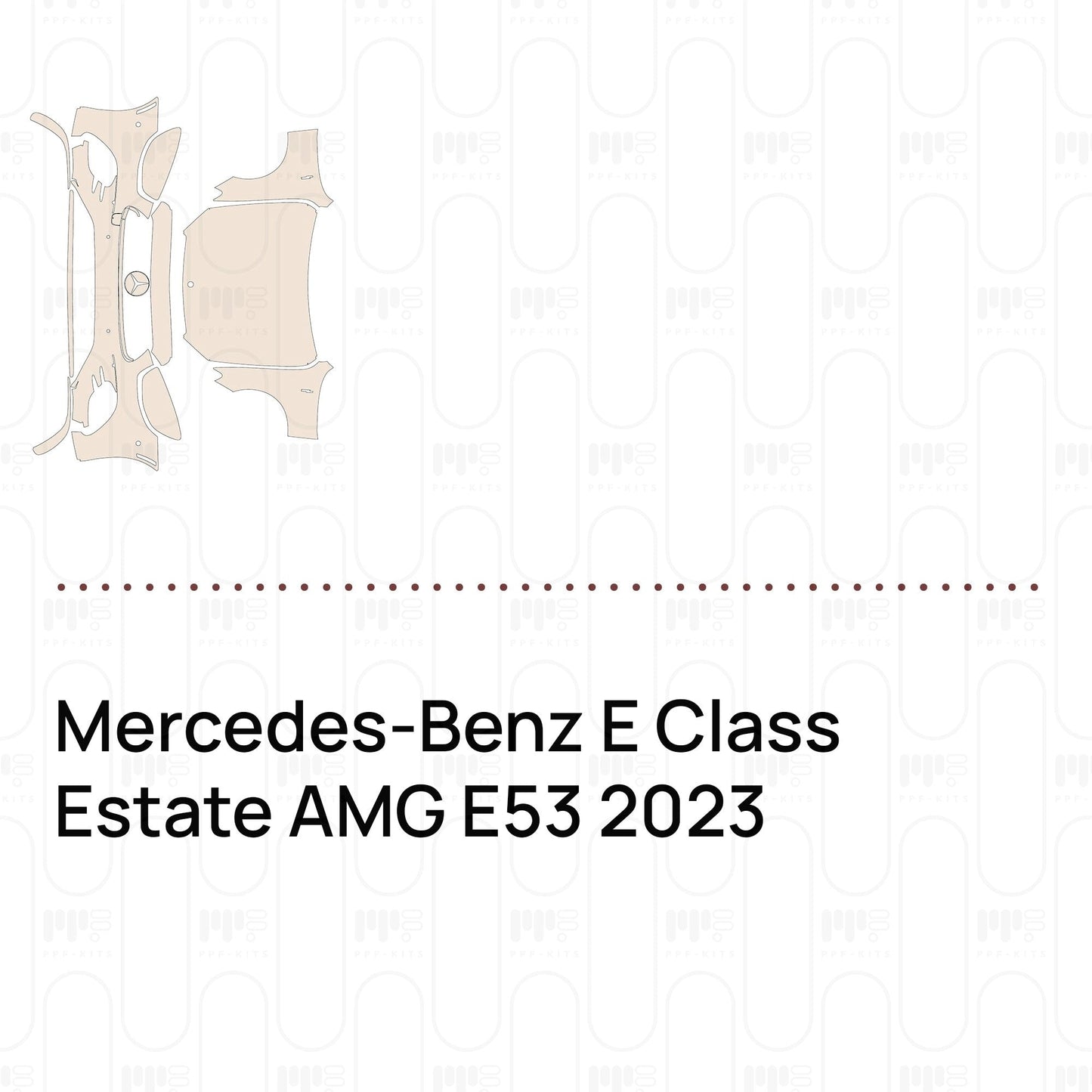 Pre-CutPPFMercedes-BenzEClassEstateAMGE532023