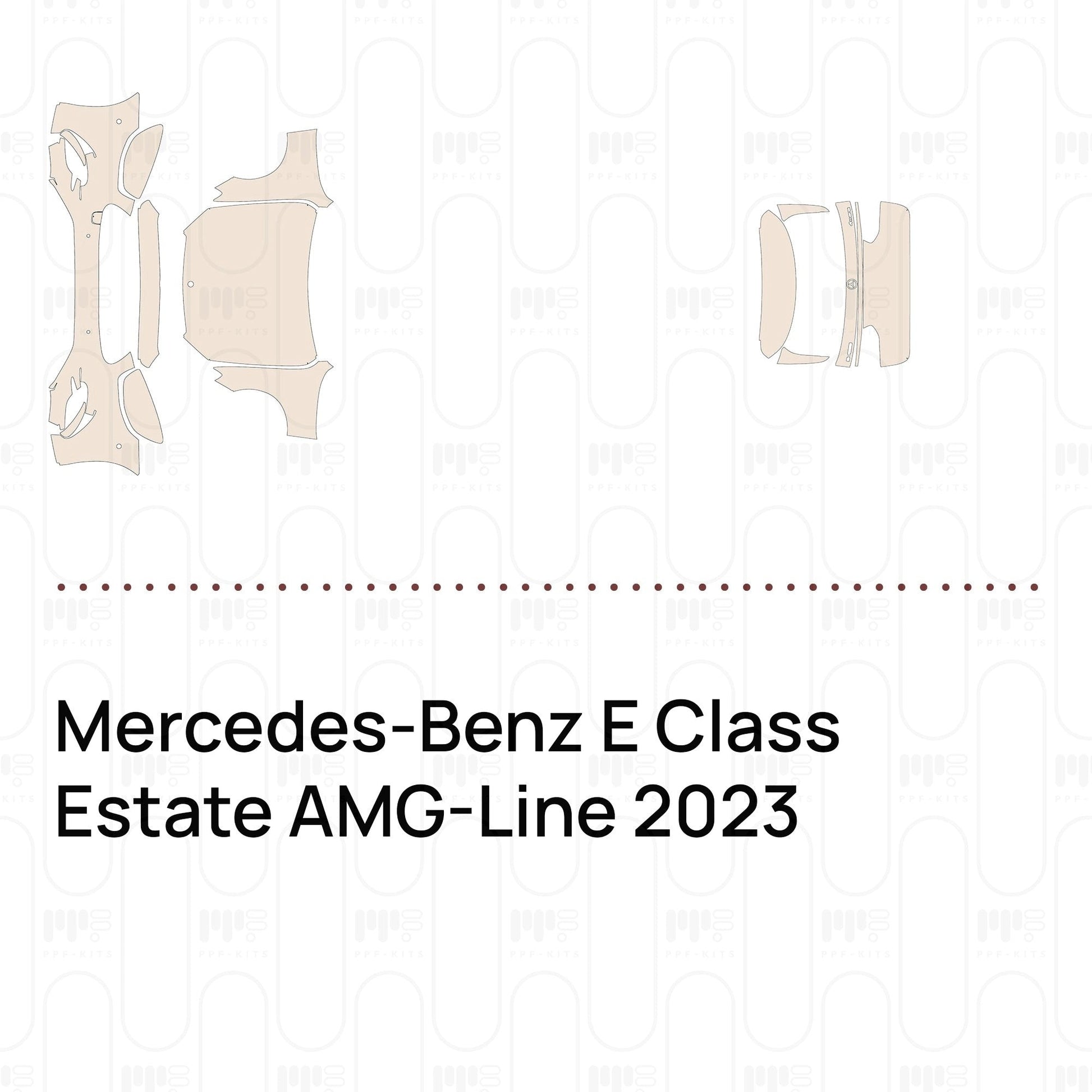 Pre-CutPPFMercedes-BenzEClassEstateAMG-Line2023
