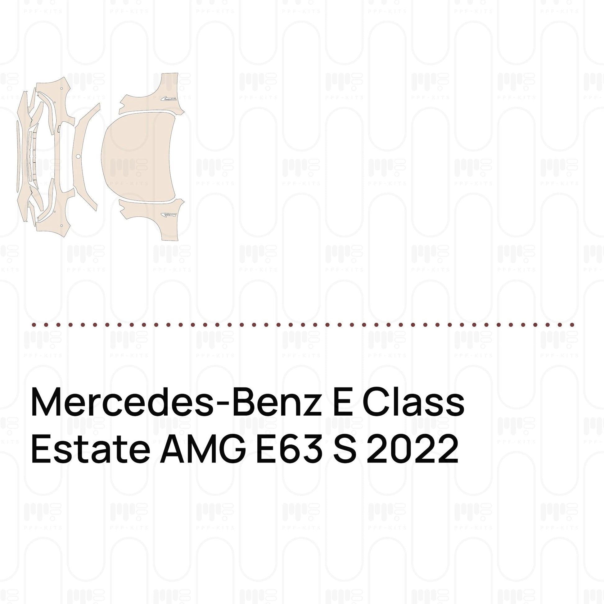 Pre-CutPPFMercedes-BenzEClassEstateAMGE63S2022