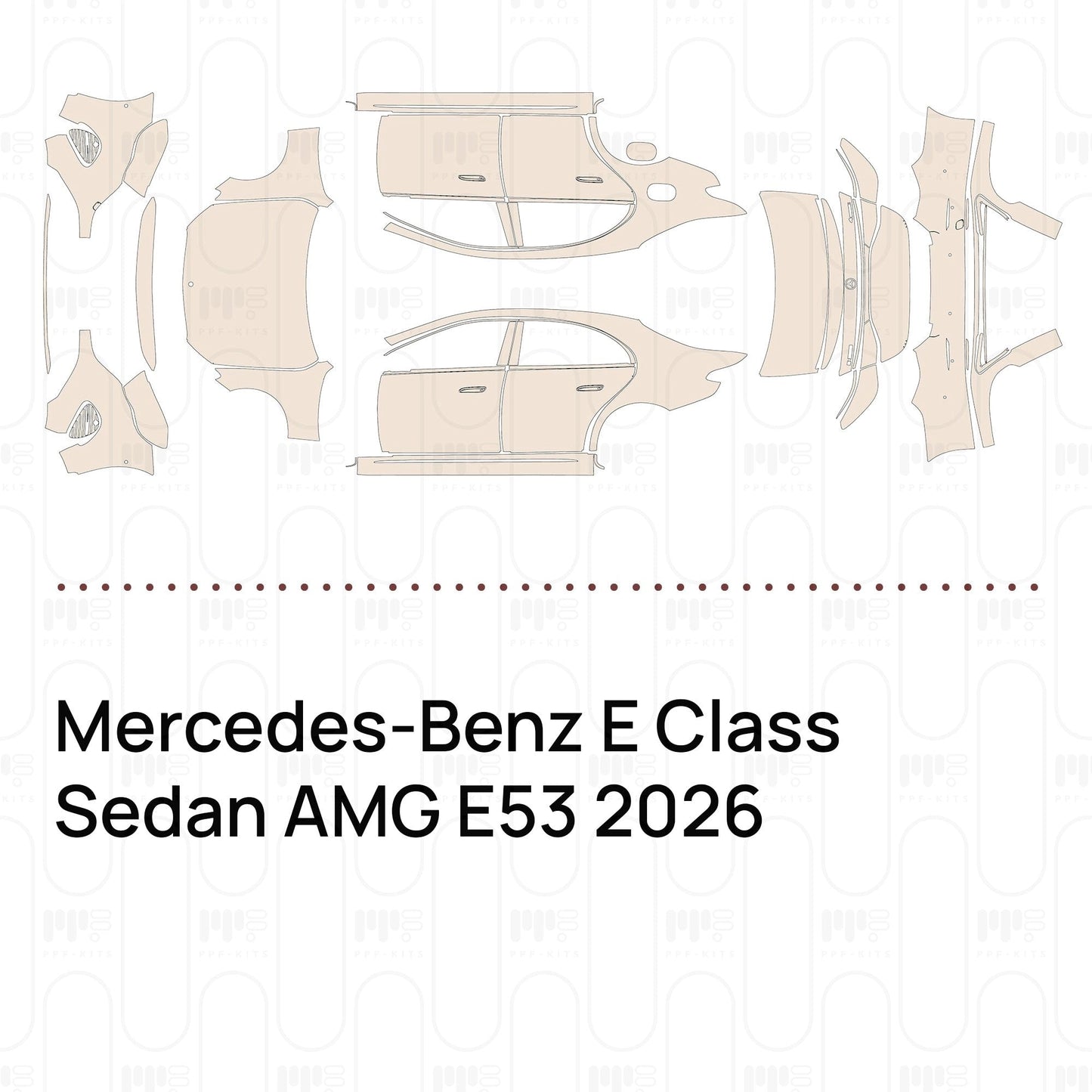 Pre-CutPPFMercedes-BenzEClassSedanAMGE532026