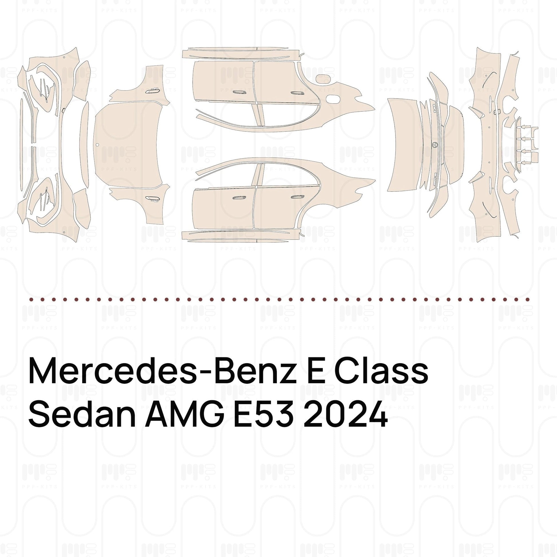 Pre-CutPPFMercedes-BenzEClassSedanAMGE532024