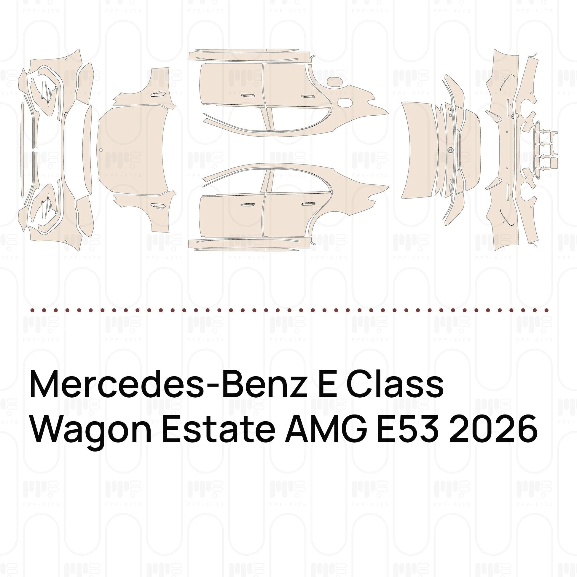 Pre-CutPPFMercedes-BenzEClassWagonEstateAMGE532026