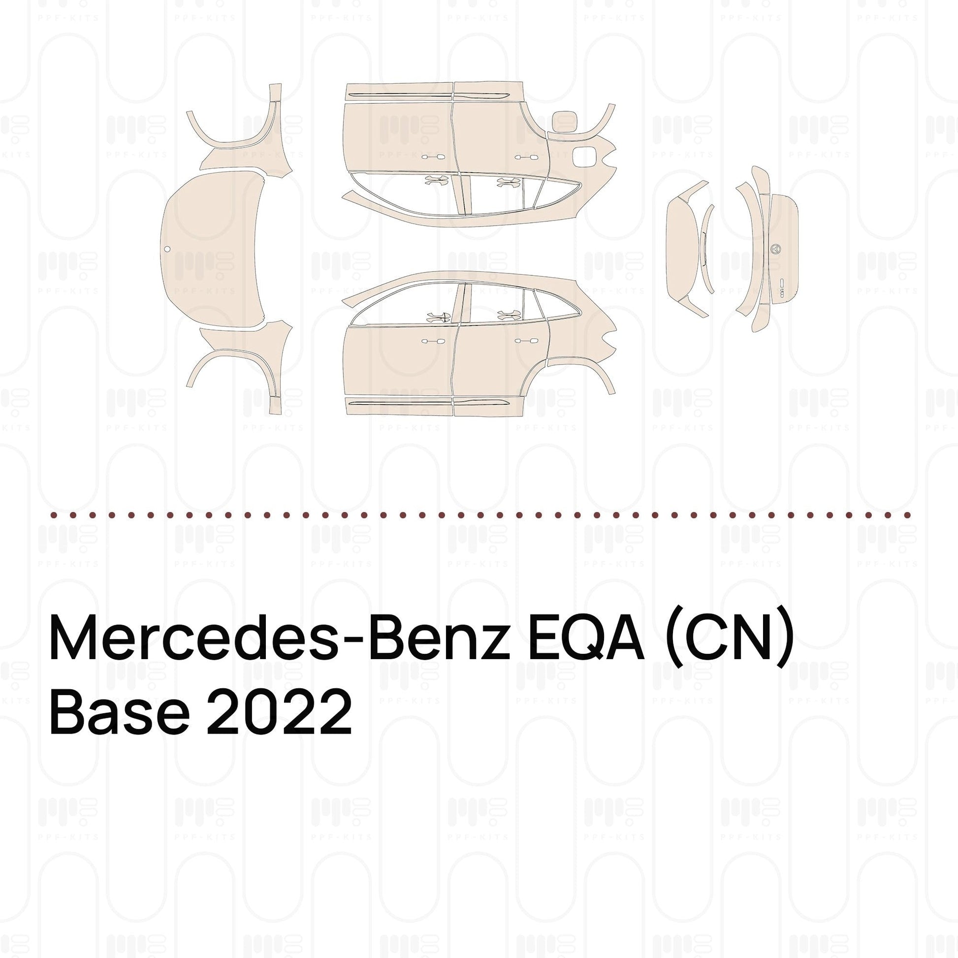 Pre-CutPPFMercedes-BenzEQA(CN)Base2022