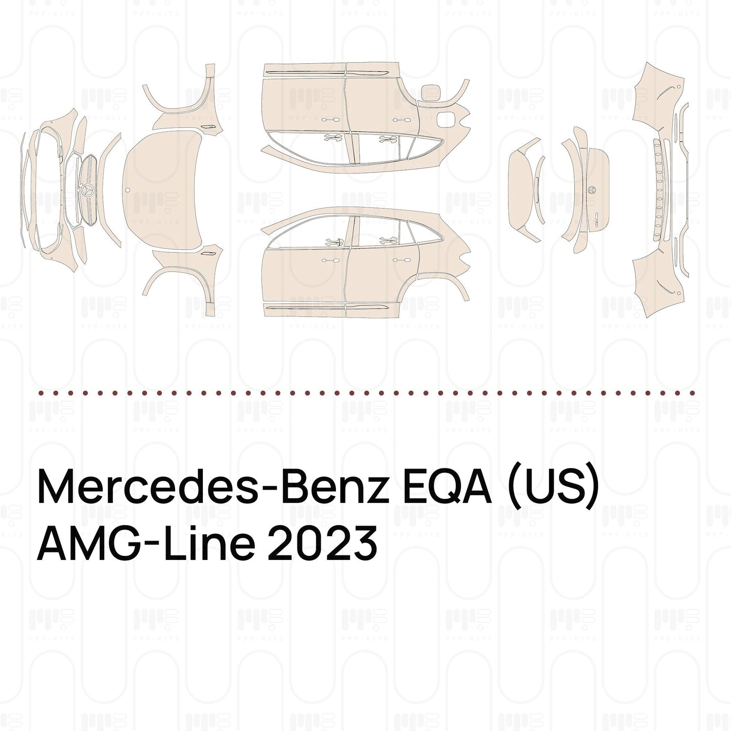 Pre-CutPPFMercedes-BenzEQA(US)AMG-Line2023