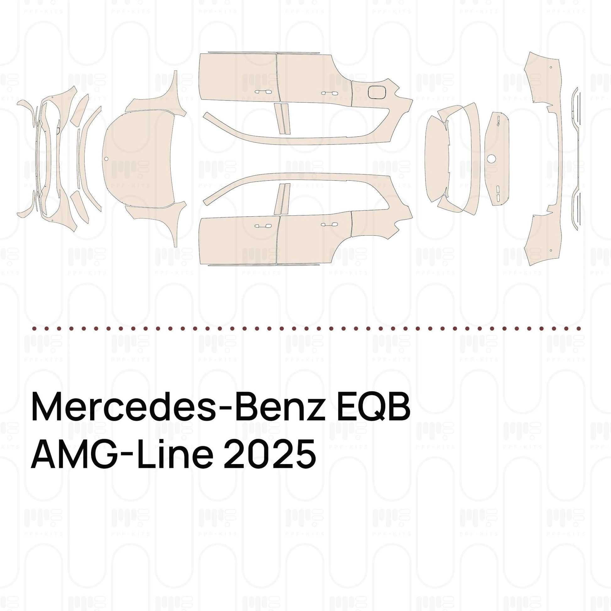 Pre-CutPPFMercedes-BenzEQBAMG-Line2025