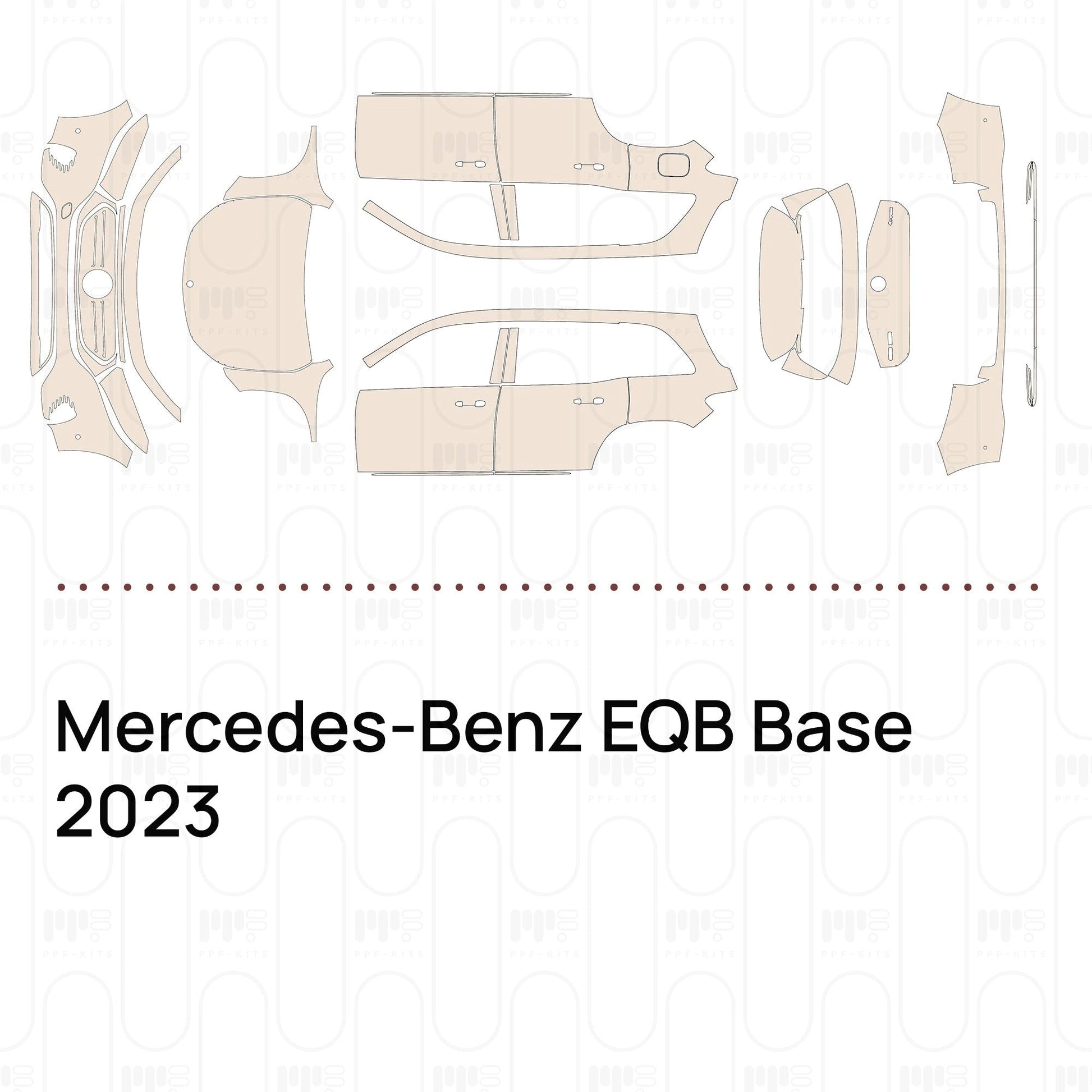 Pre-CutPPFMercedes-BenzEQBBase2023