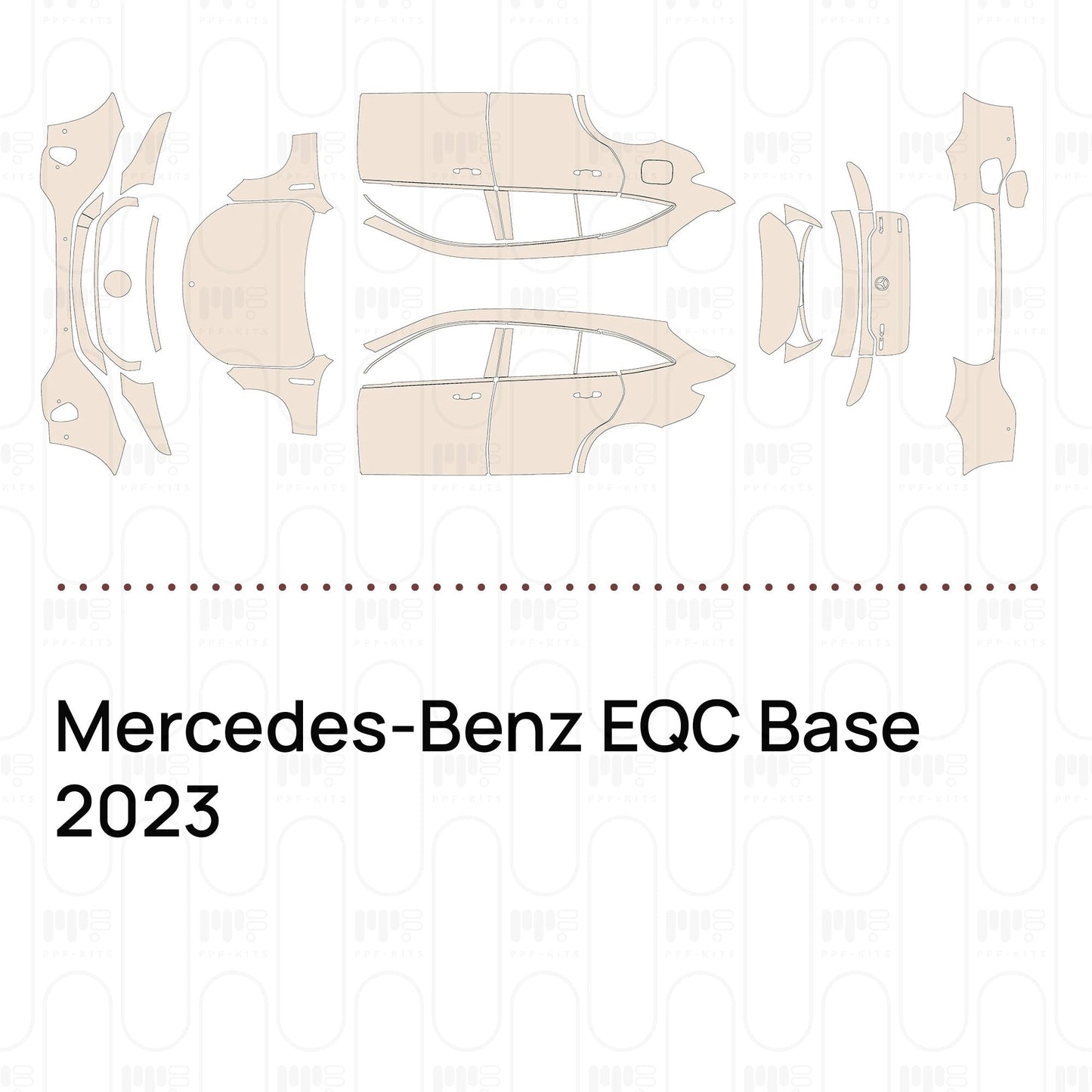 Pre-CutPPFMercedes-BenzEQCBase2023
