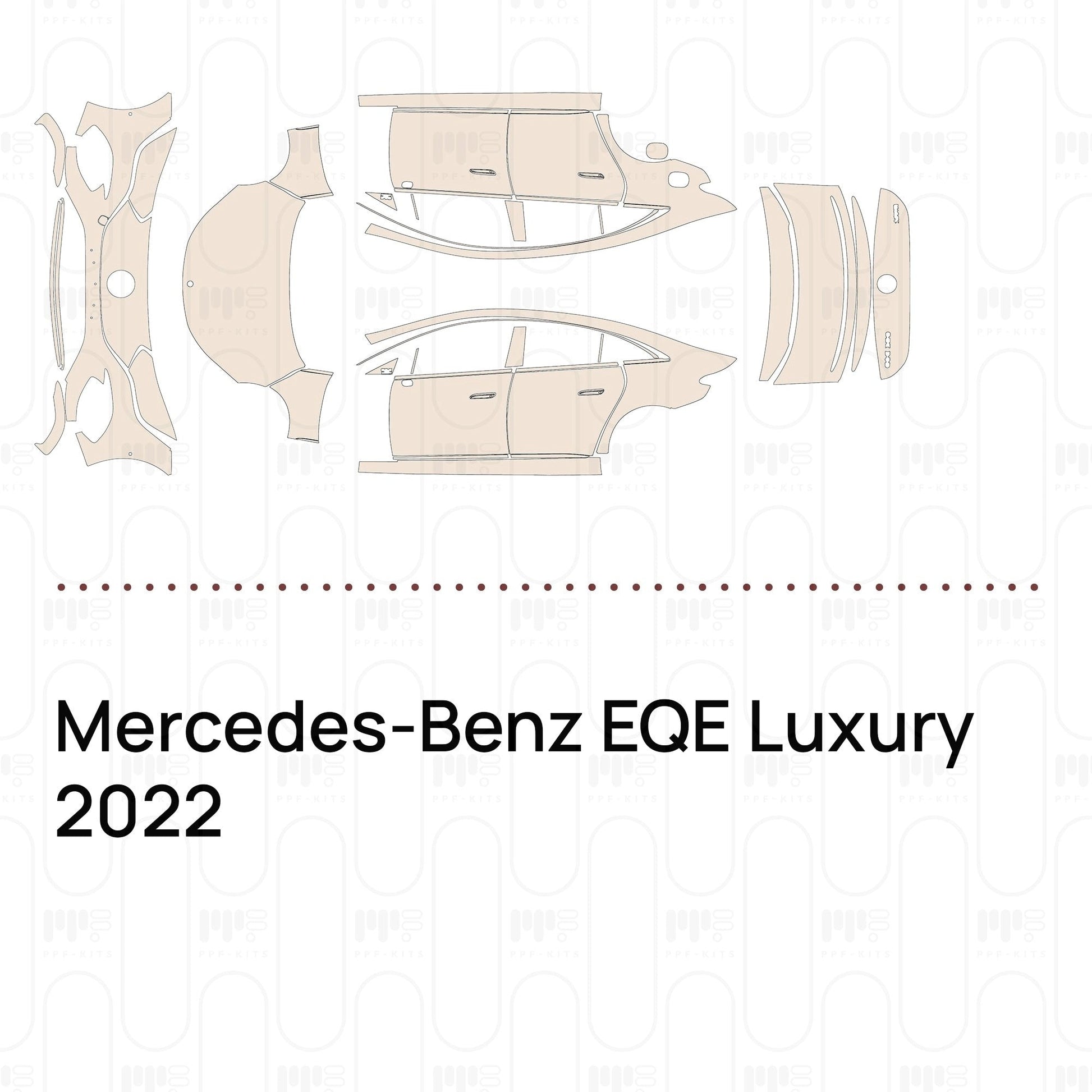 Pre-CutPPFMercedes-BenzEQELuxury2022