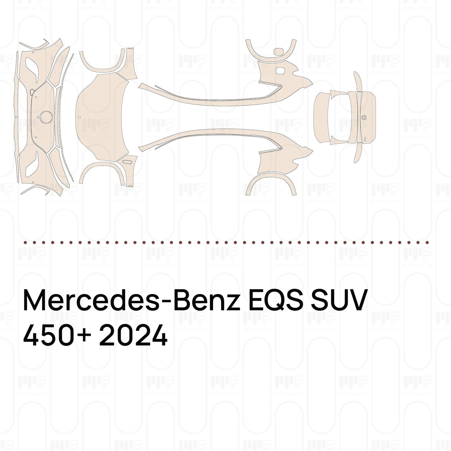 Pre-CutPPFMercedes-BenzEQSSUV450+2024