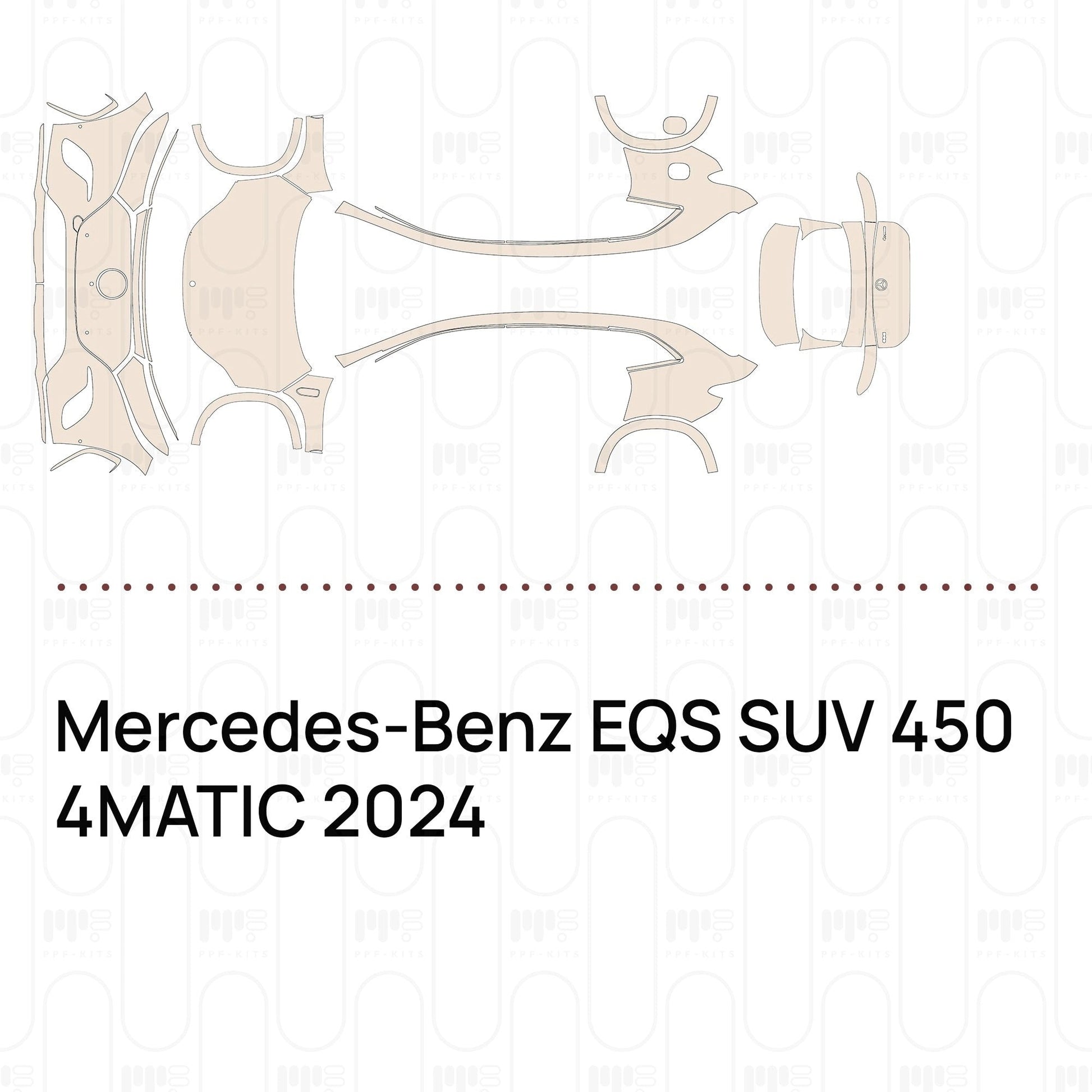Pre-CutPPFMercedes-BenzEQSSUV4504MATIC2024