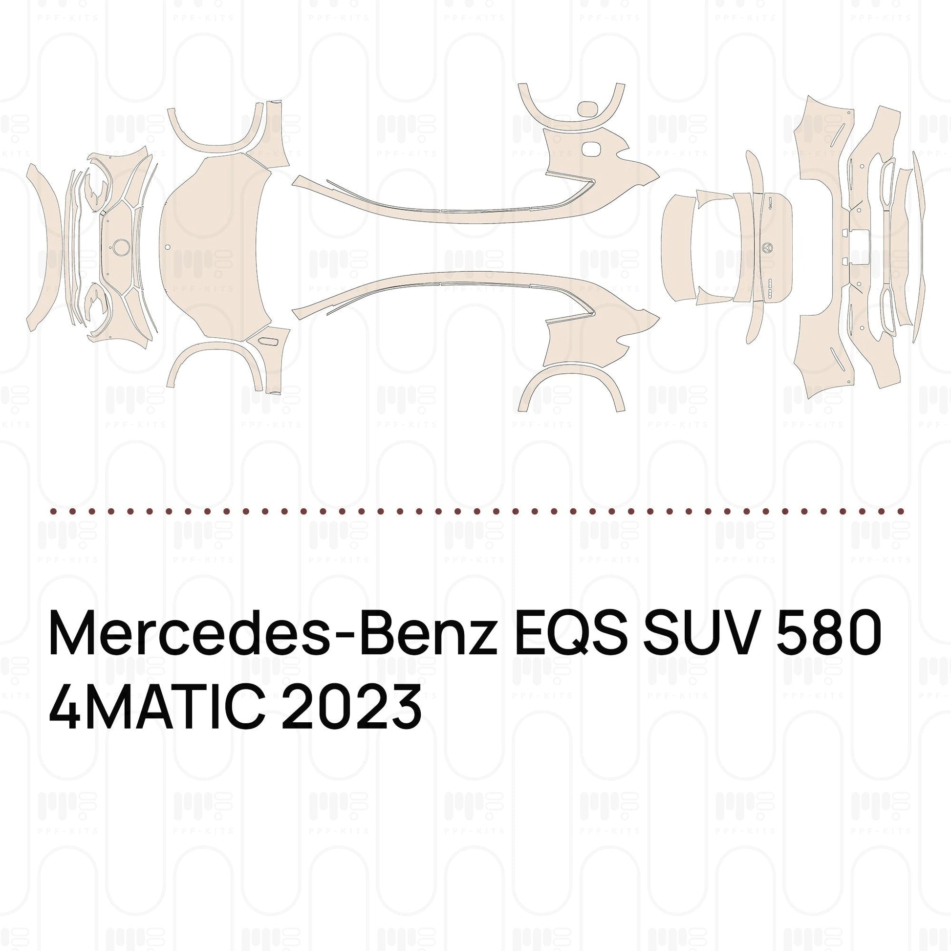 Pre-CutPPFMercedes-BenzEQSSUV5804MATIC2023