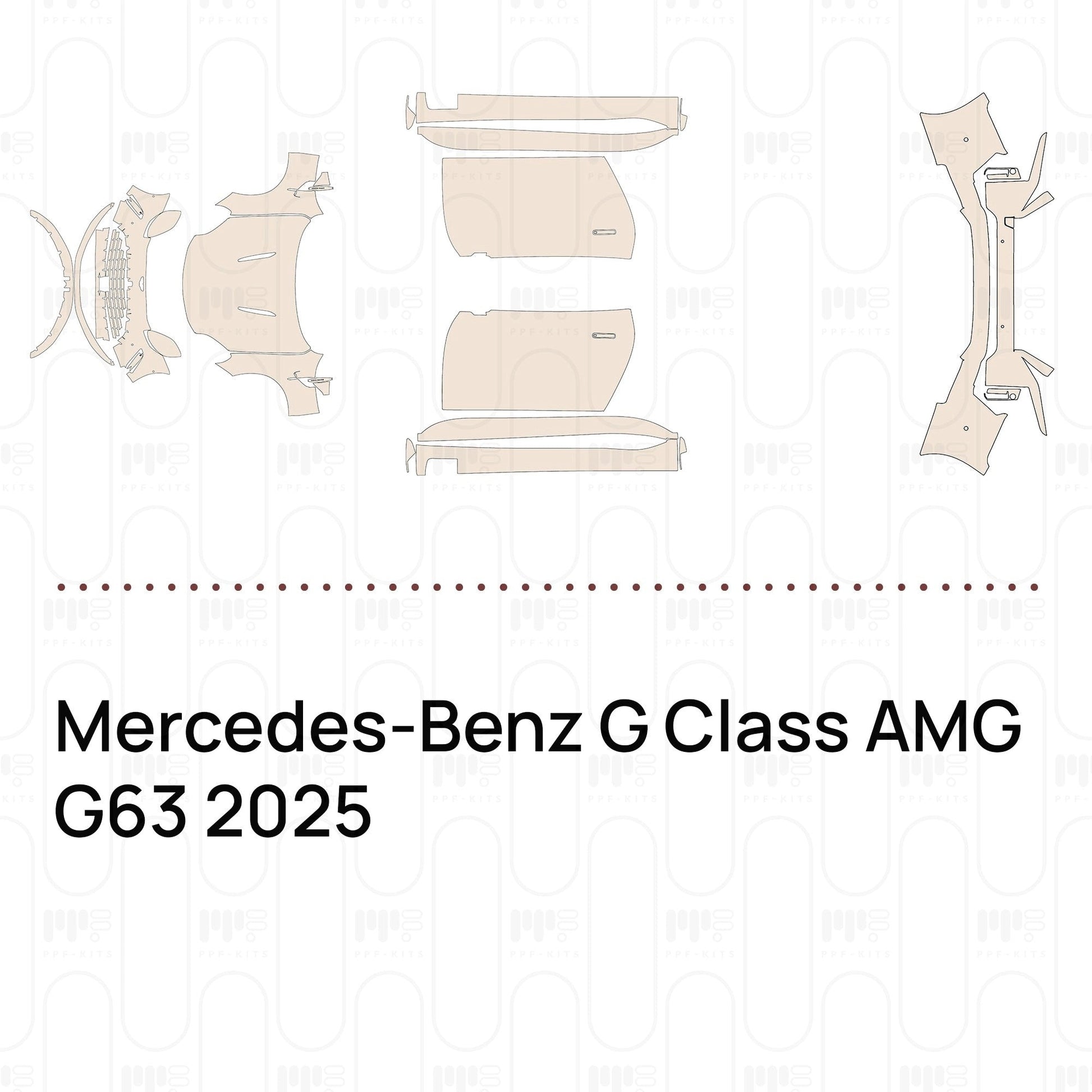 Pre-CutPPFMercedes-BenzGClassAMGG632025