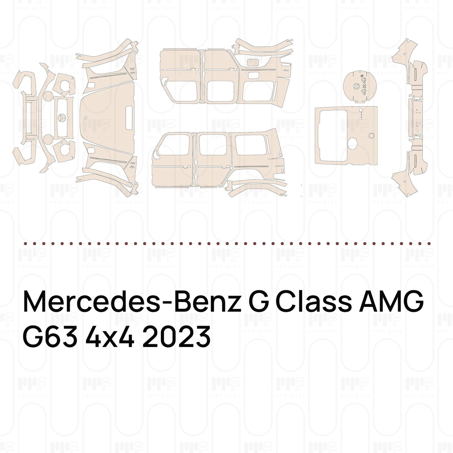 Pre-CutPPFMercedes-BenzGClassAMGG634x42023
