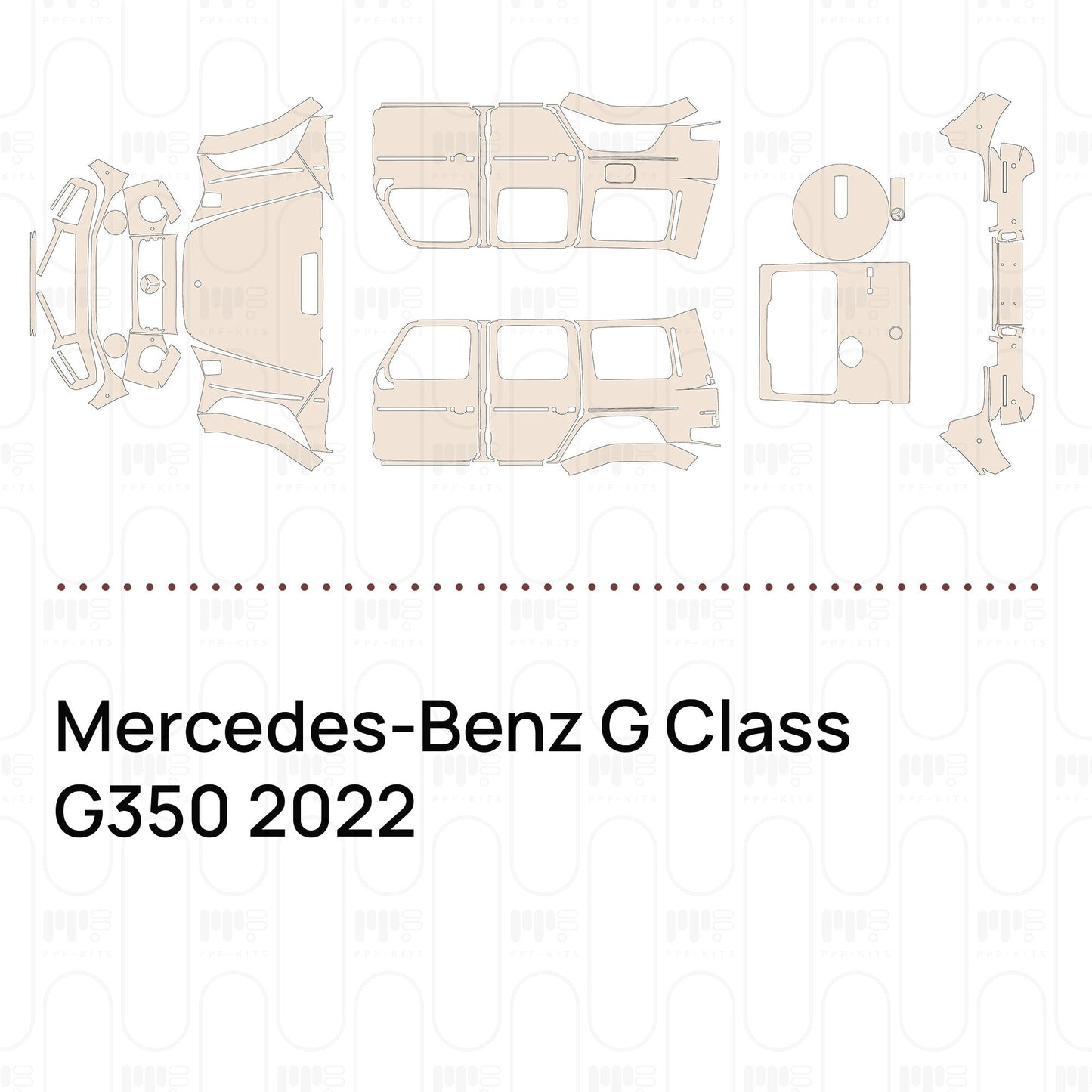 Pre-CutPPFMercedes-BenzGClassG3502022