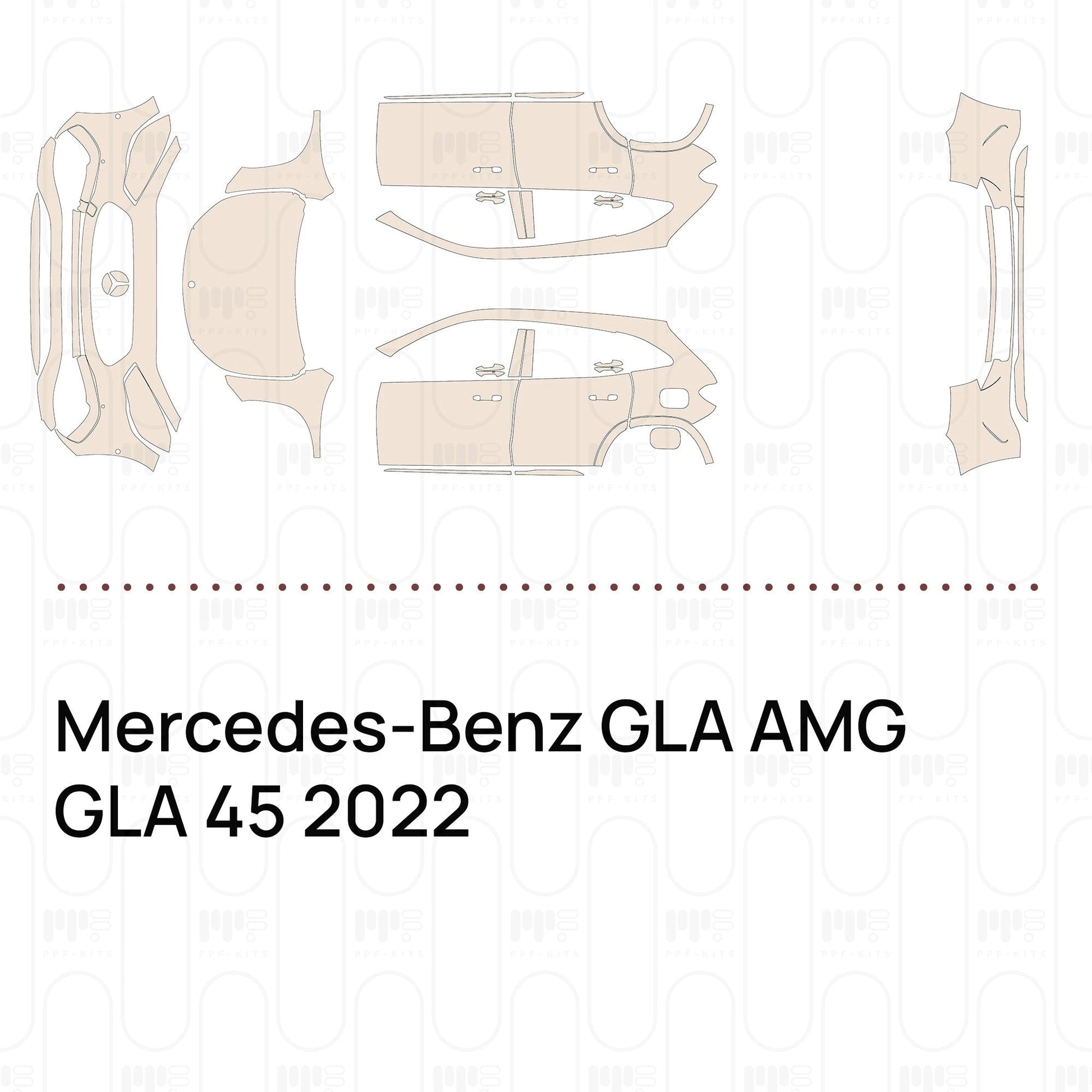 Pre-CutPPFMercedes-BenzGLAAMGGLA452022