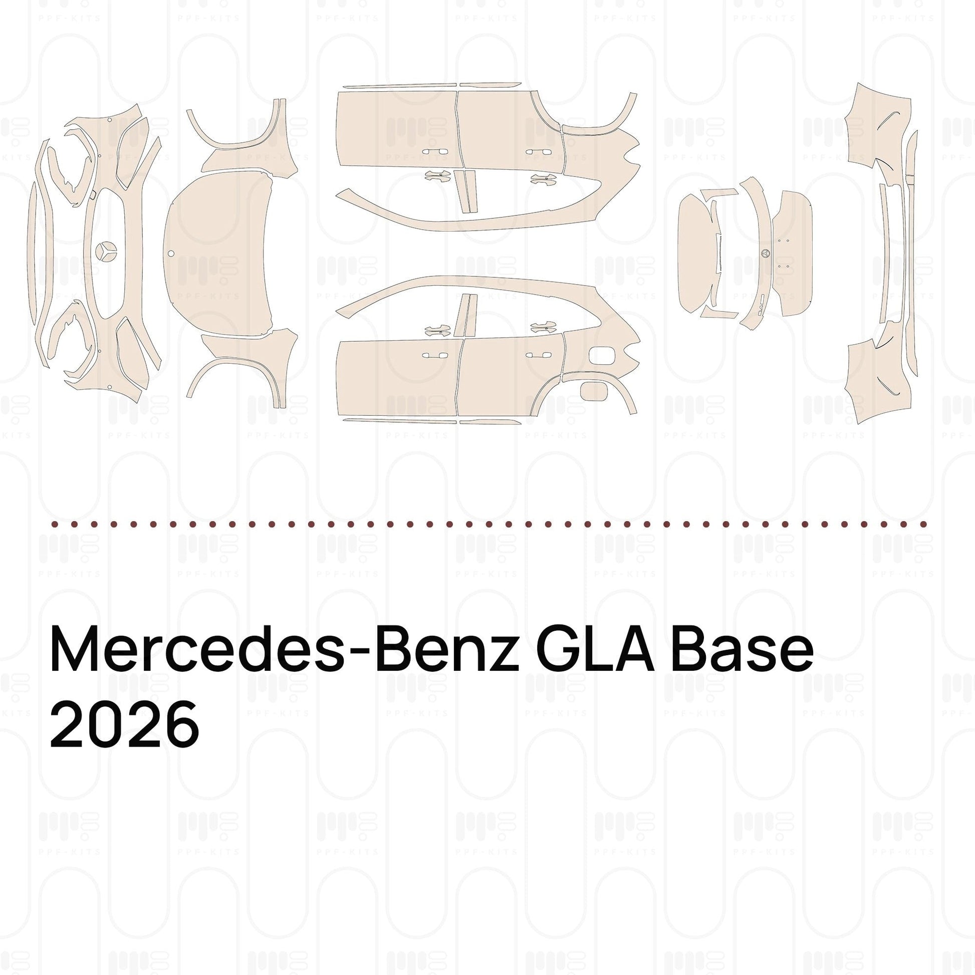 Pre-CutPPFMercedes-BenzGLABase2026