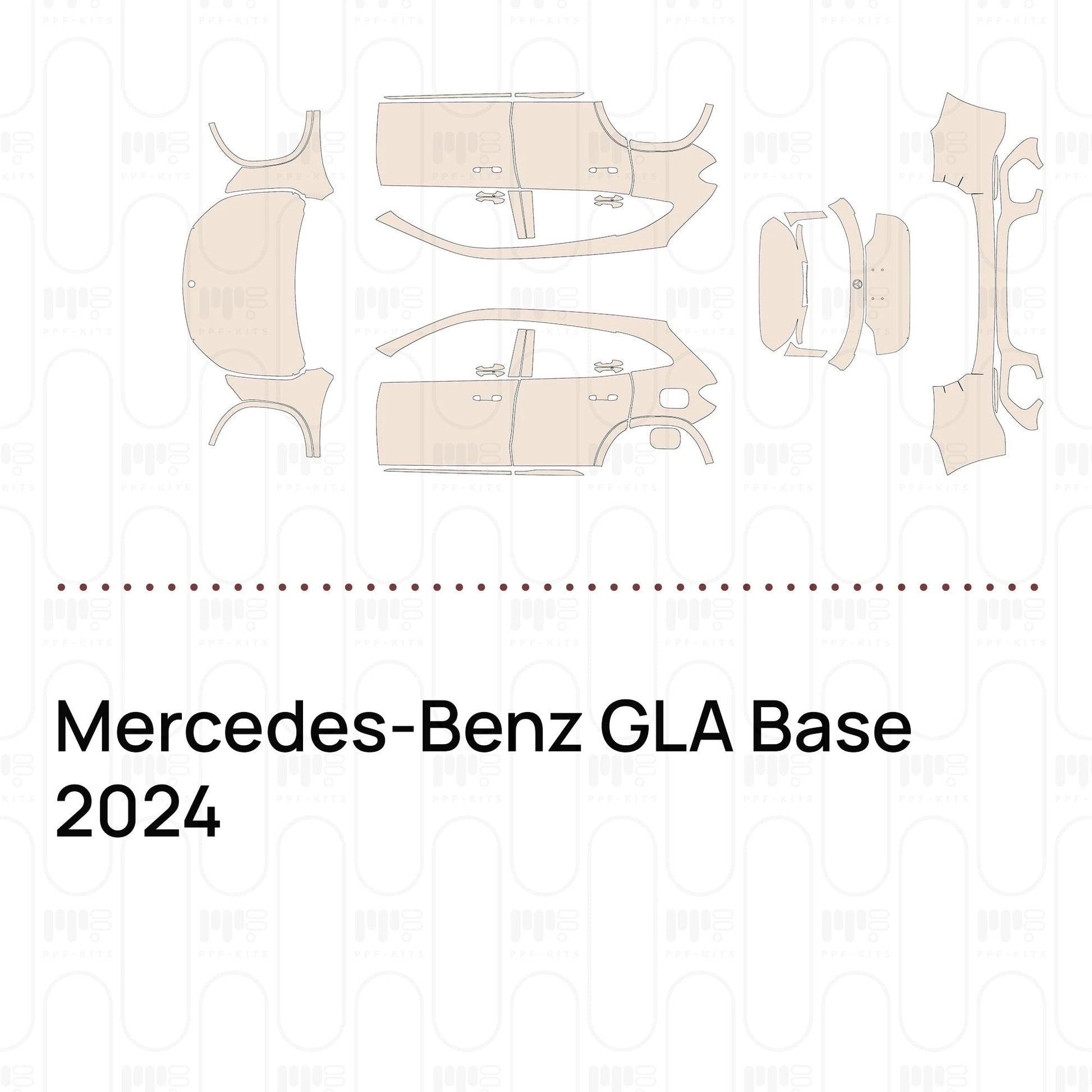 Pre-CutPPFMercedes-BenzGLABase2024