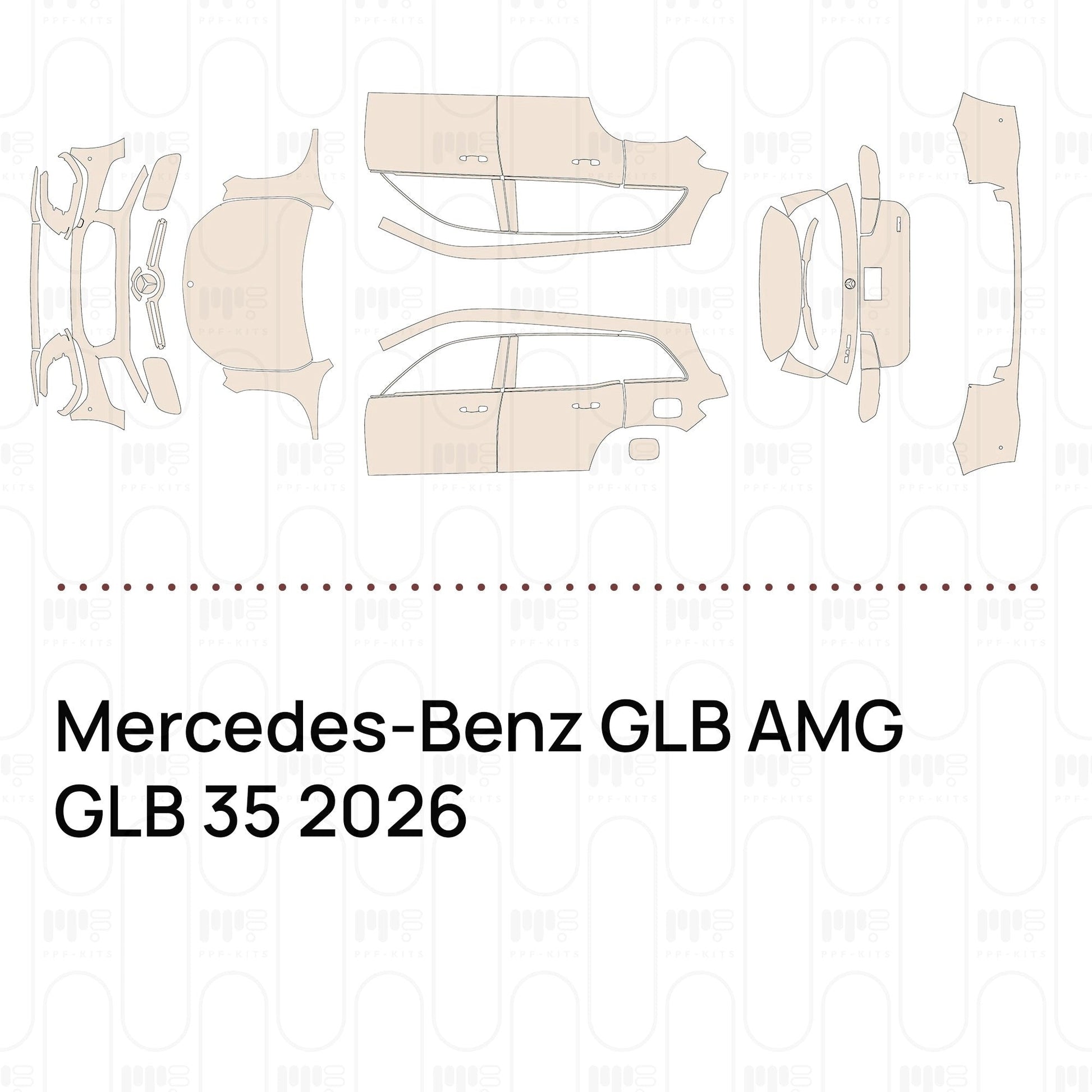 Pre-CutPPFMercedes-BenzGLBAMGGLB352026