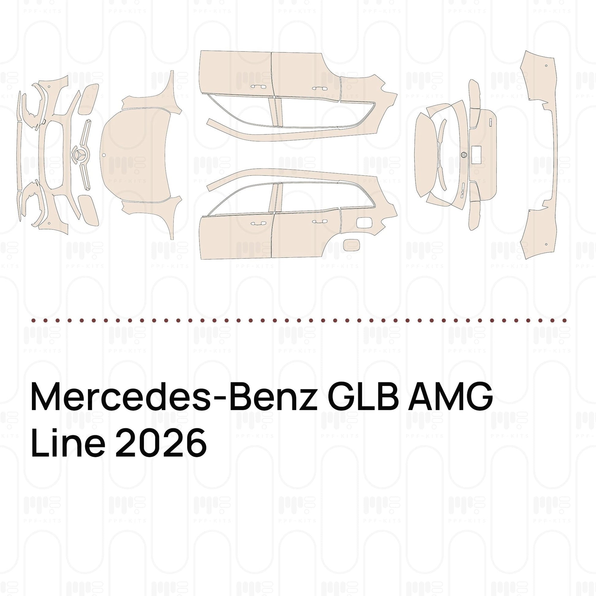Pre-CutPPFMercedes-BenzGLBAMGLine2026