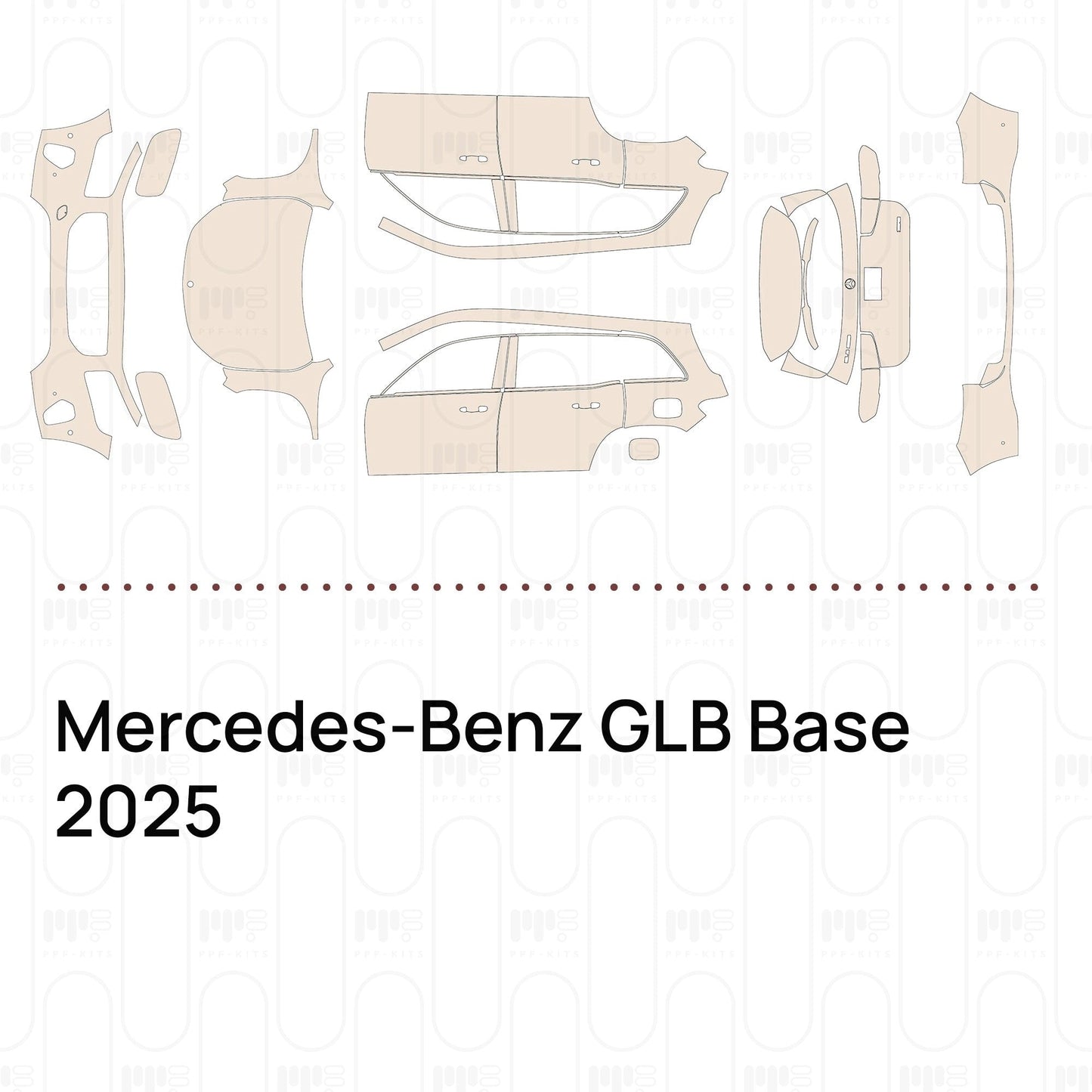 Pre-CutPPFMercedes-BenzGLBBase2025