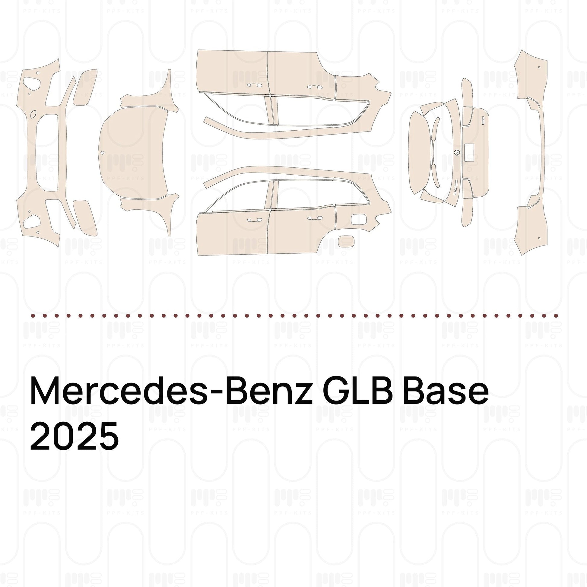 Pre-CutPPFMercedes-BenzGLBBase2025