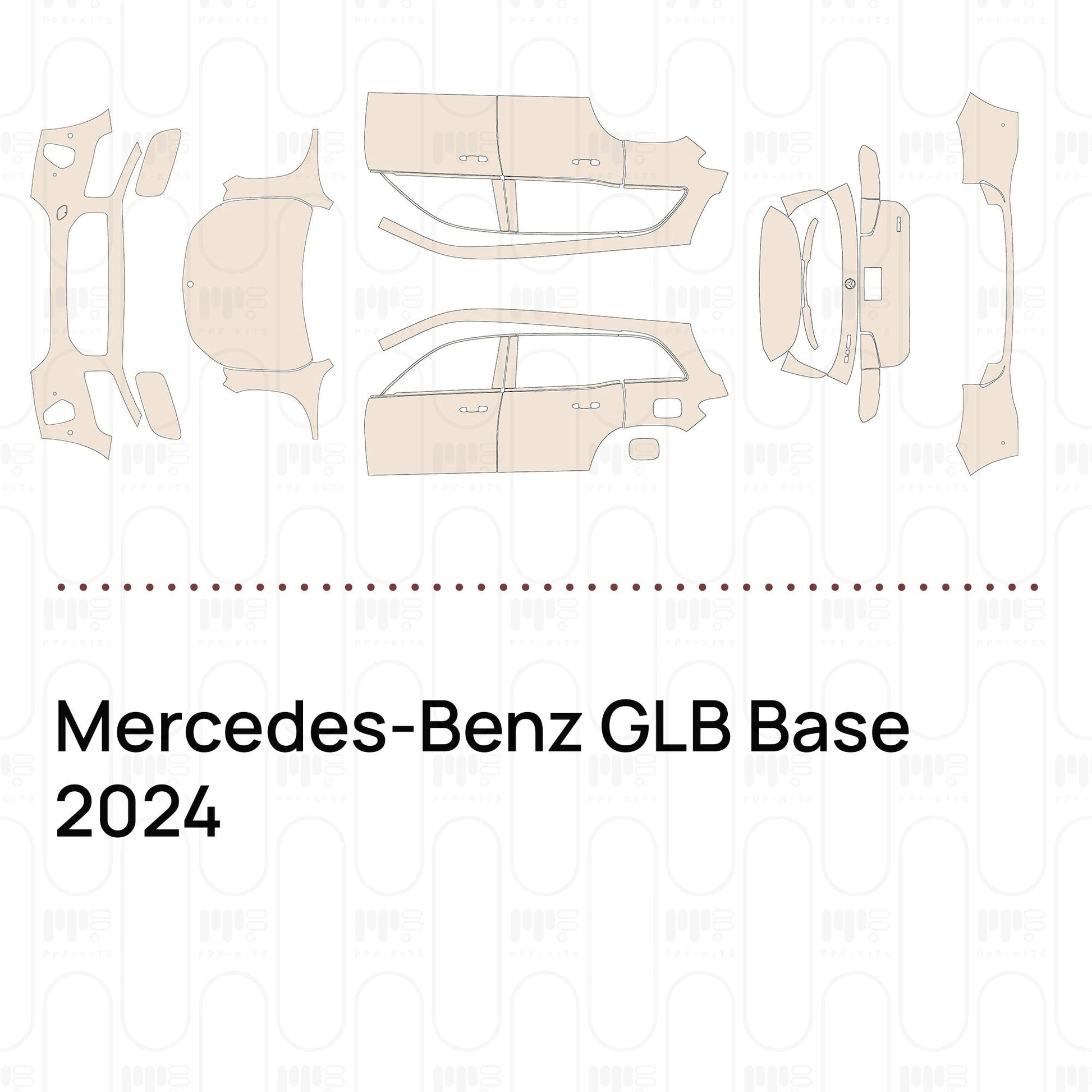 Pre-CutPPFMercedes-BenzGLBBase2024