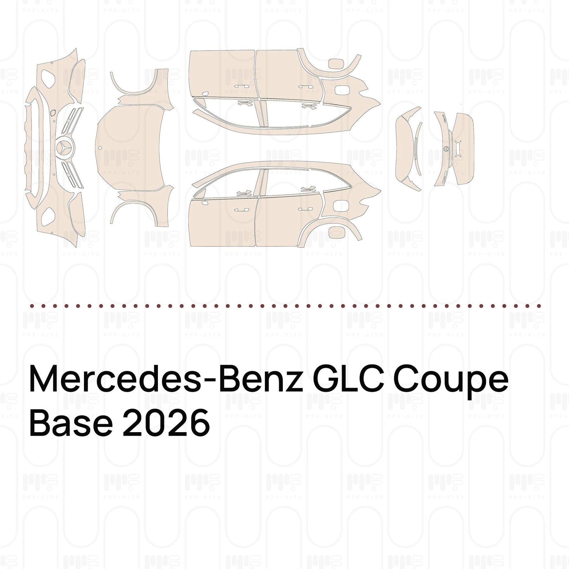 Pre-CutPPFMercedes-BenzGLCCoupeBase2026