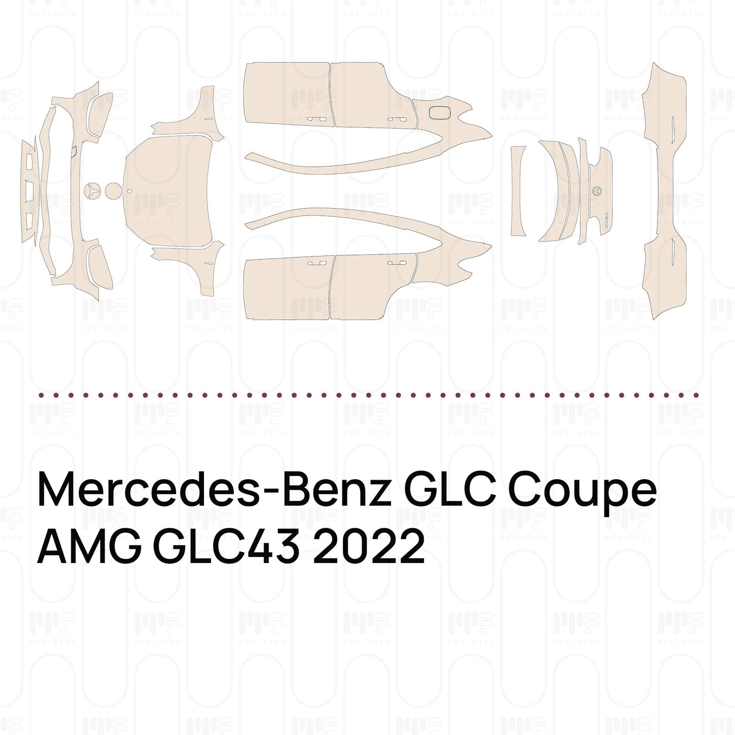 Pre-CutPPFMercedes-BenzGLCCoupeAMGGLC432022