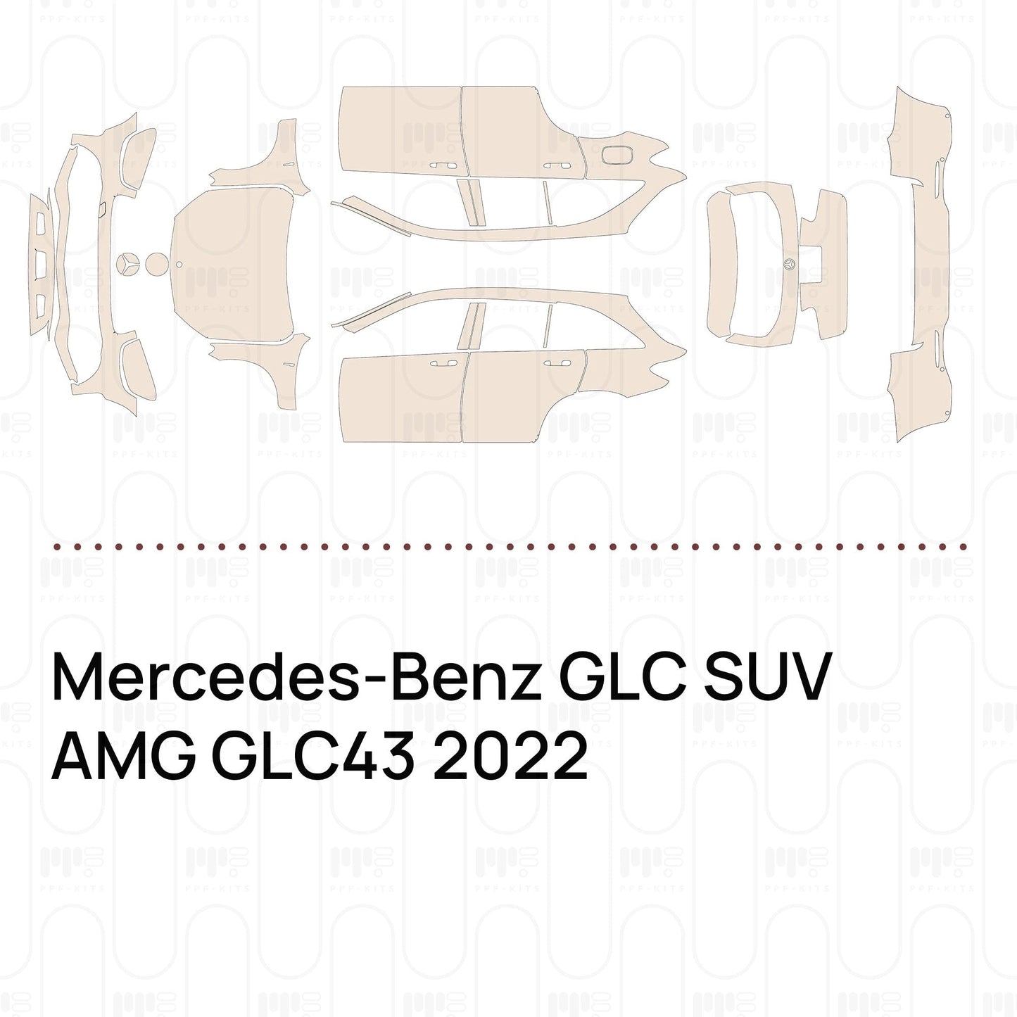 Pre-CutPPFMercedes-BenzGLCSUVAMGGLC432022