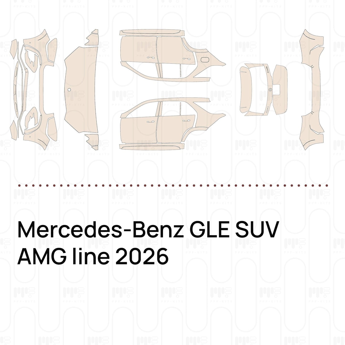 Pre-CutPPFMercedes-BenzGLESUVAMGline2026
