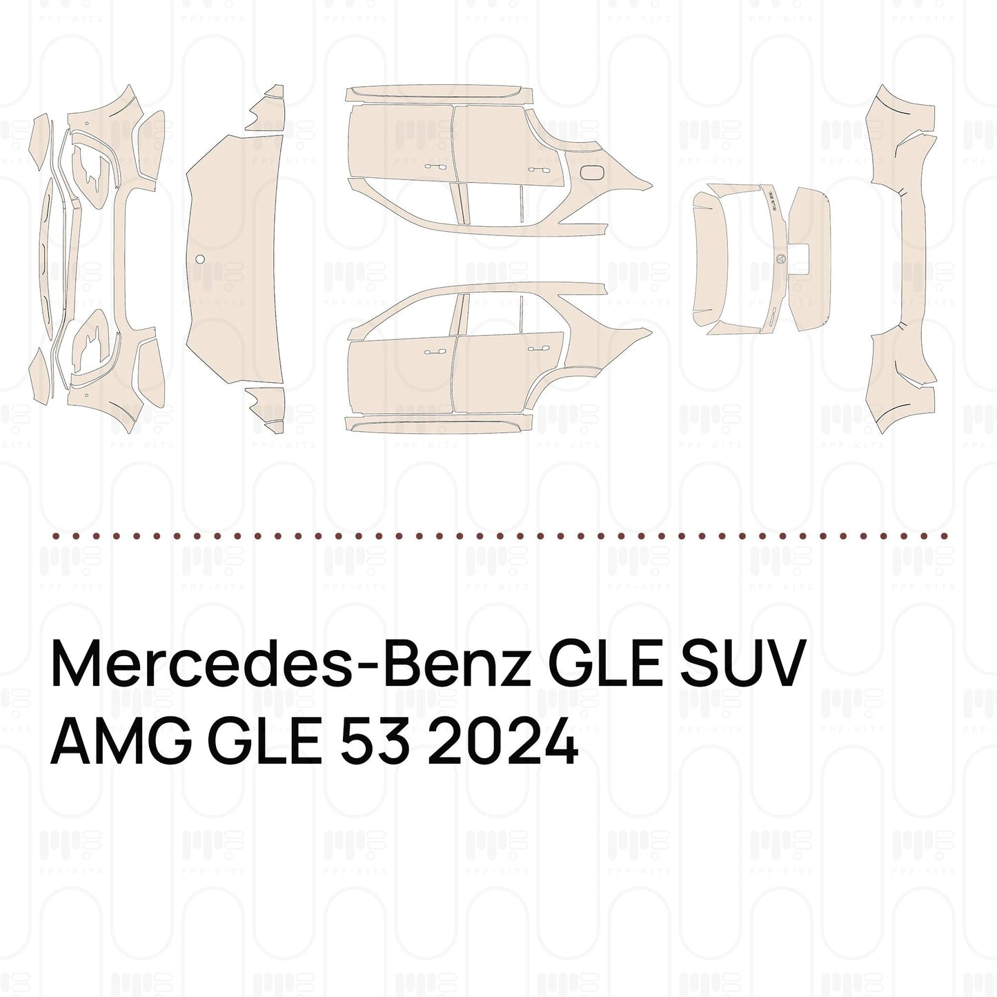 Pre-CutPPFMercedes-BenzGLESUVAMGGLE532024