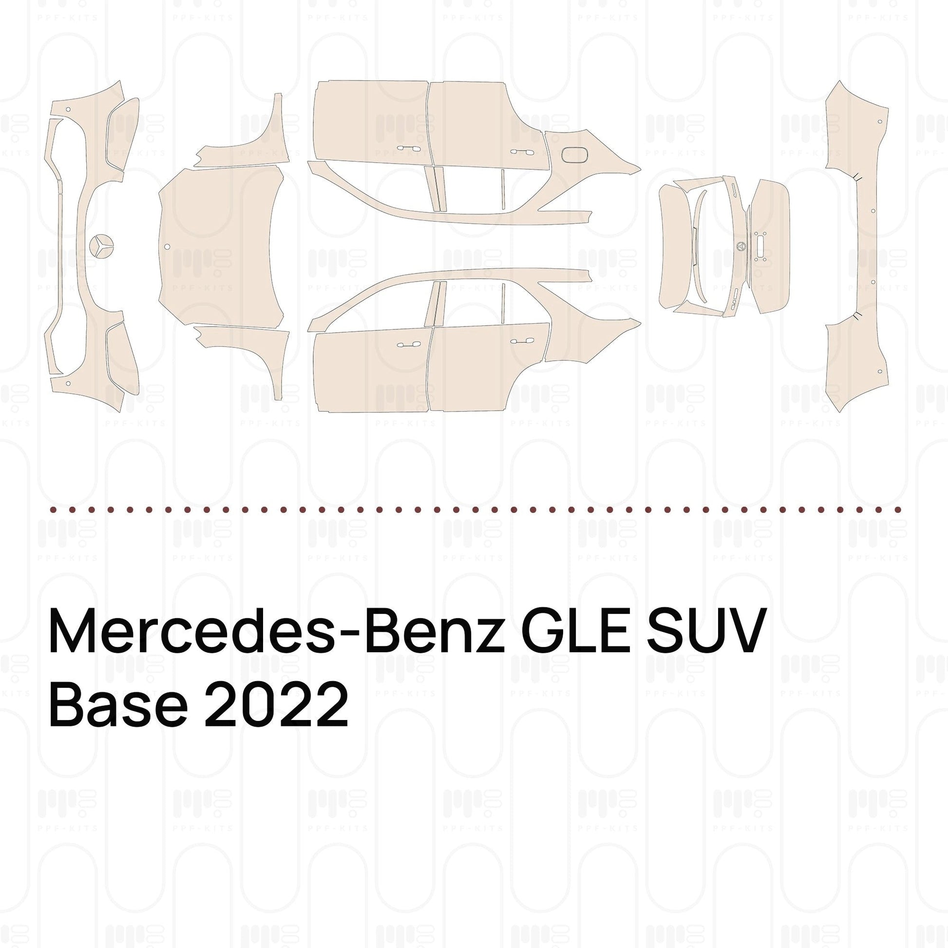Pre-CutPPFMercedes-BenzGLESUVBase2022