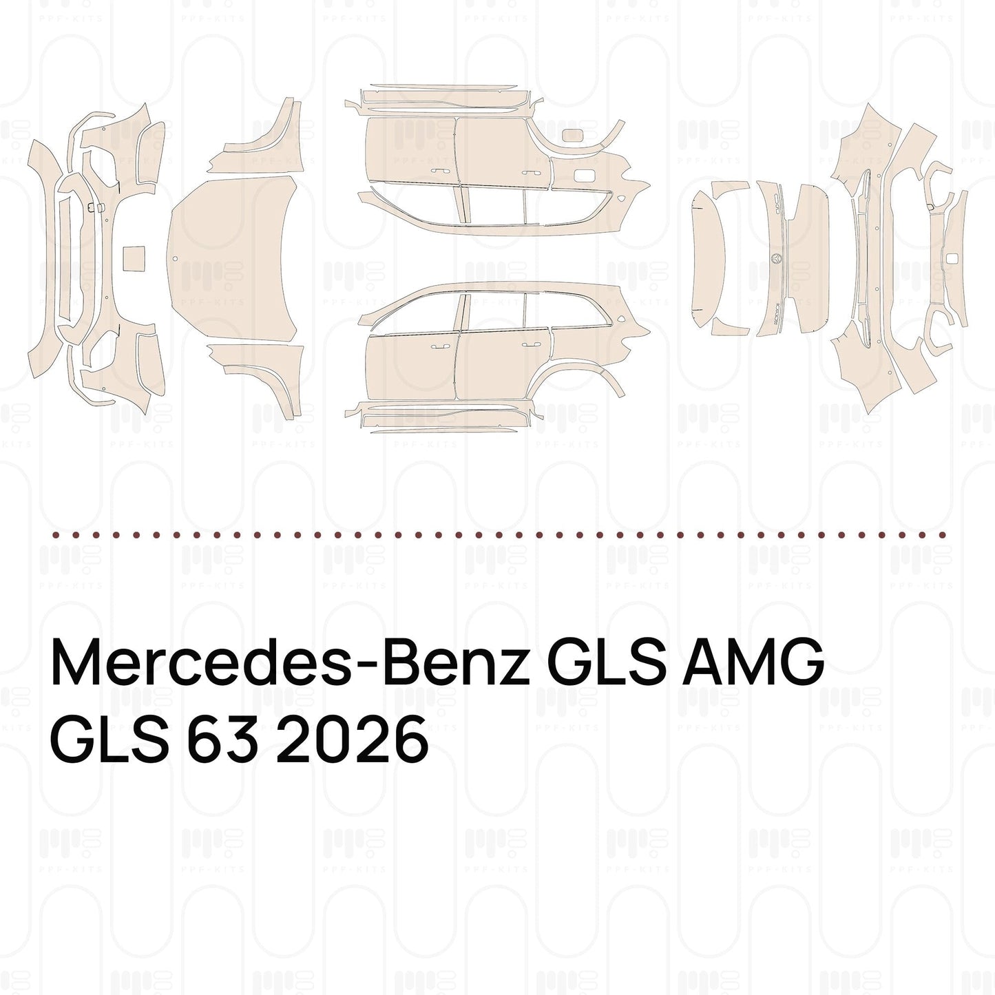 Pre-CutPPFMercedes-BenzGLSAMGGLS632026