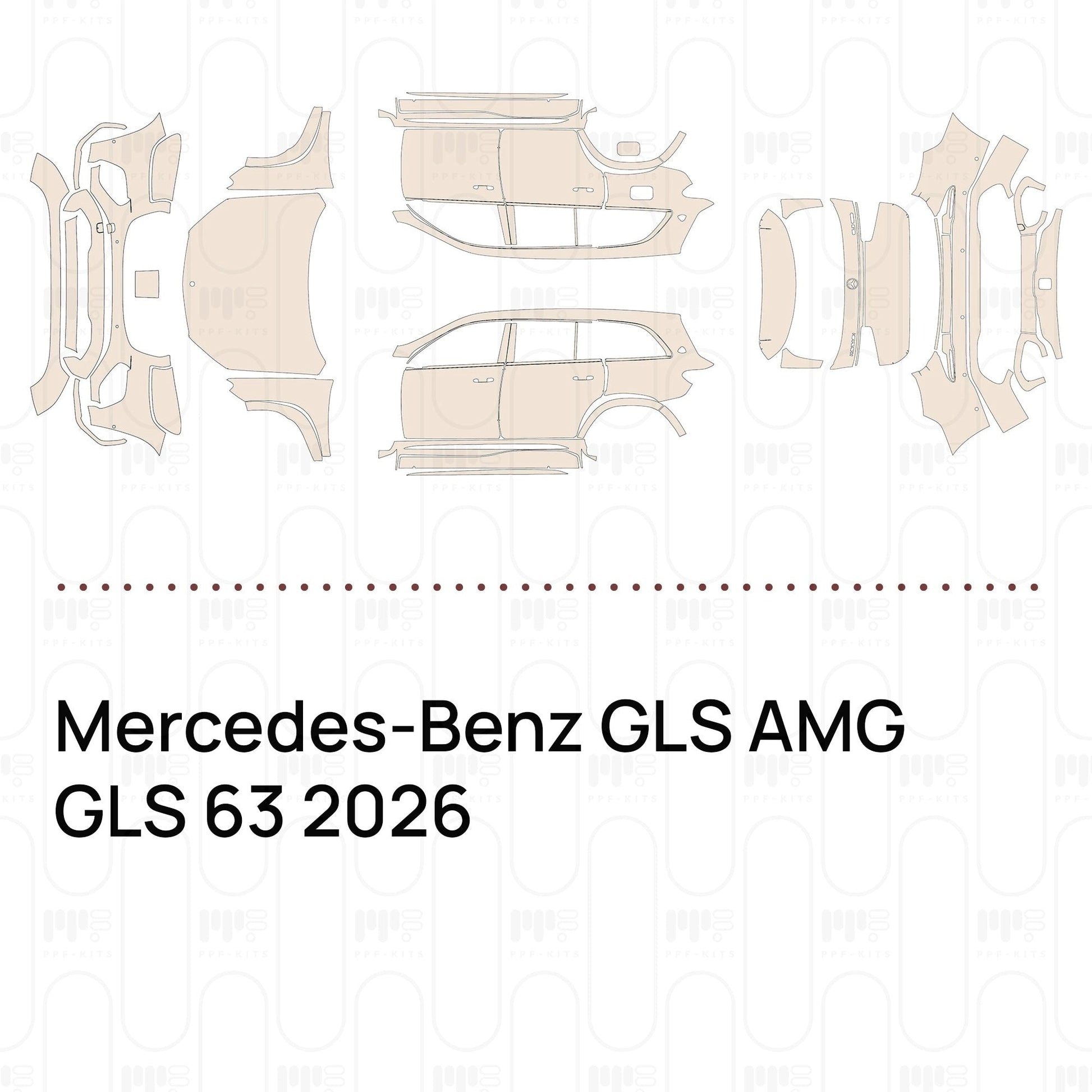 Pre-CutPPFMercedes-BenzGLSAMGGLS632026