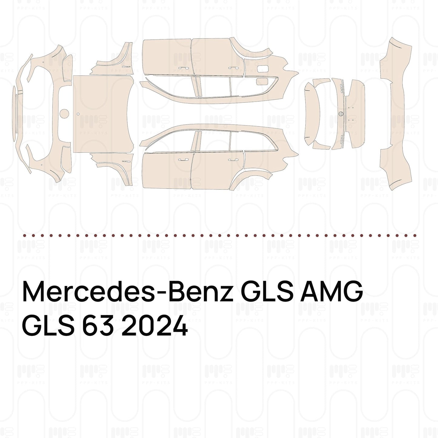 Pre-CutPPFMercedes-BenzGLSAMGGLS632024