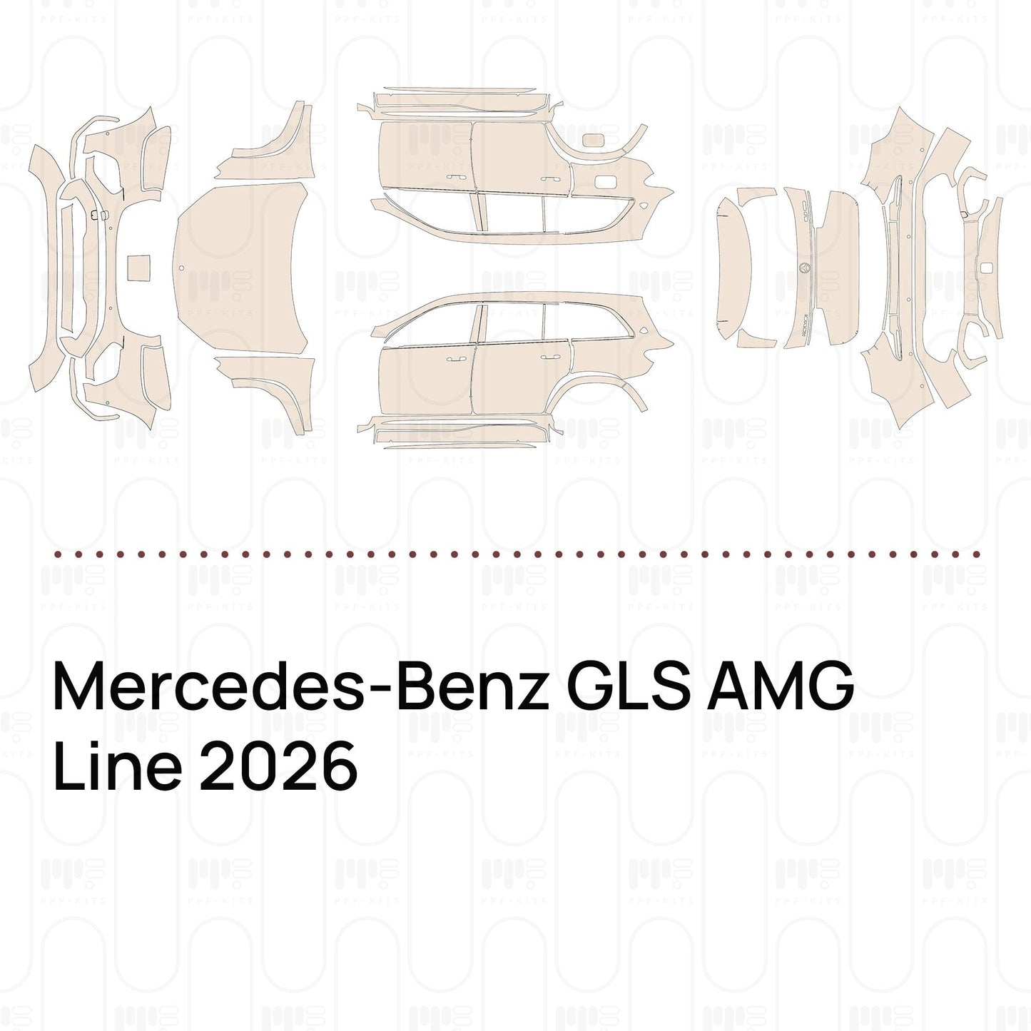 Pre-CutPPFMercedes-BenzGLSAMGLine2026