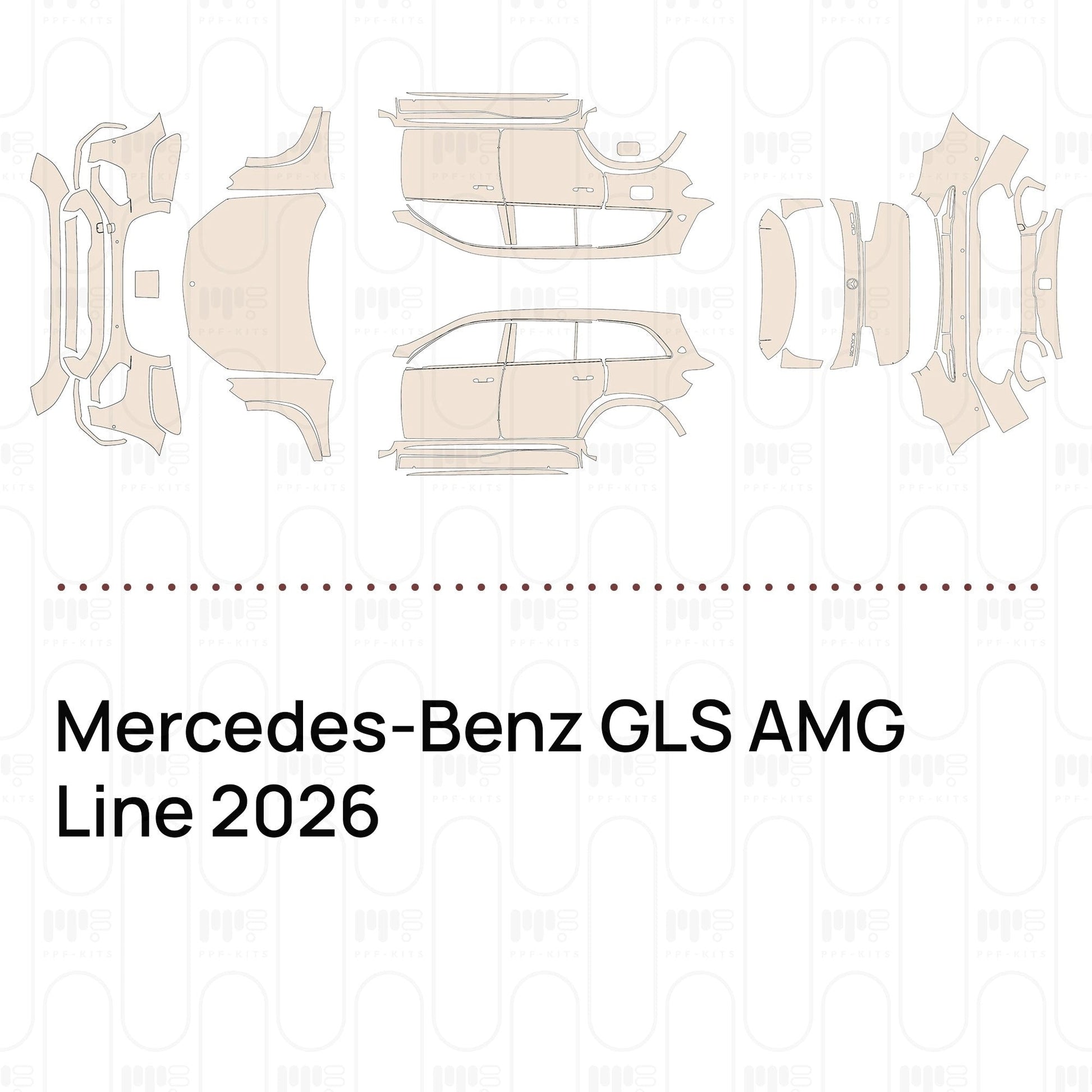 Pre-CutPPFMercedes-BenzGLSAMGLine2026
