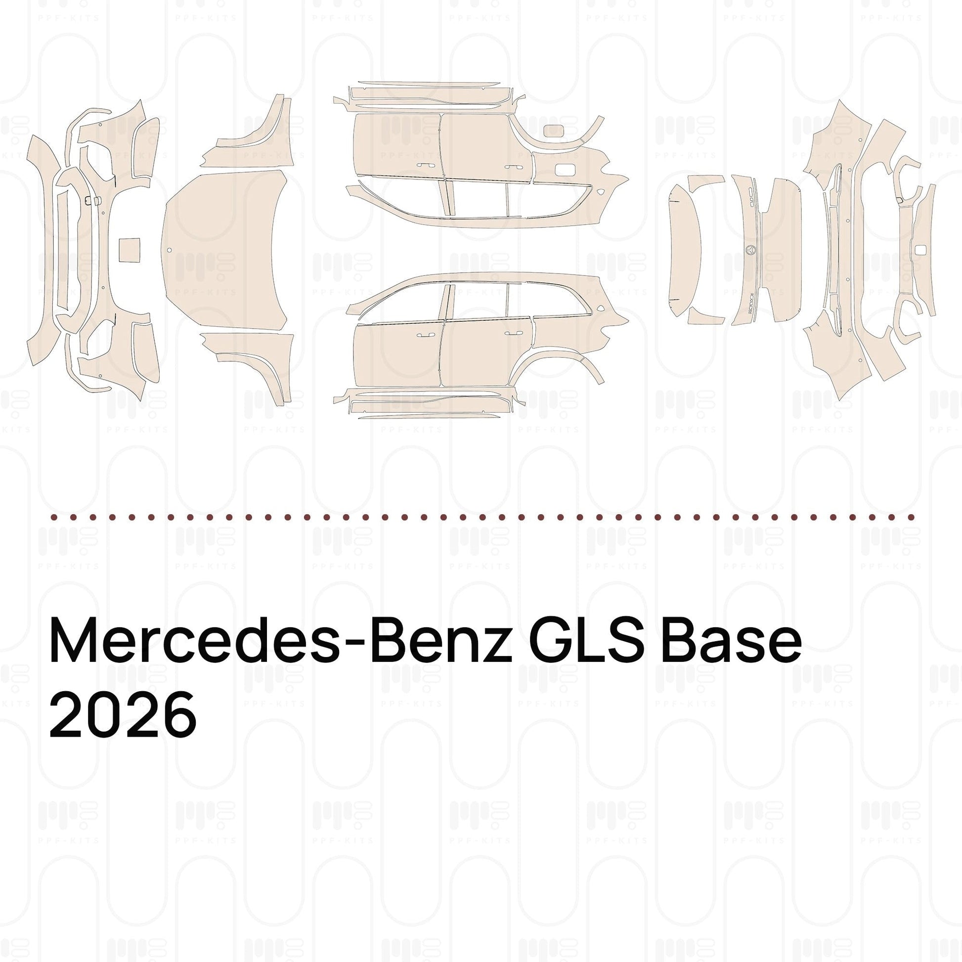 Pre-CutPPFMercedes-BenzGLSBase2026