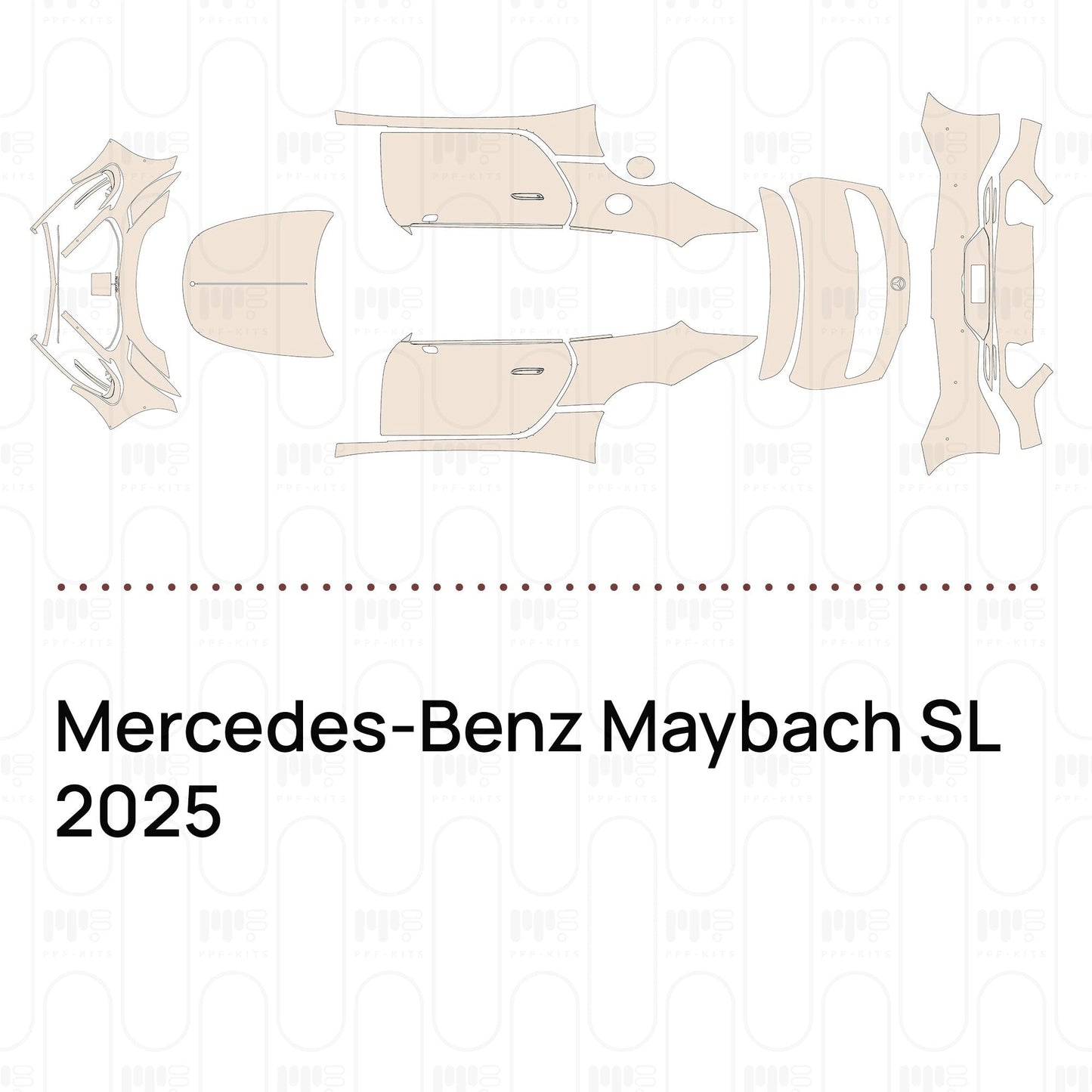 Pre-CutPPFMercedes-BenzMaybachSL2025