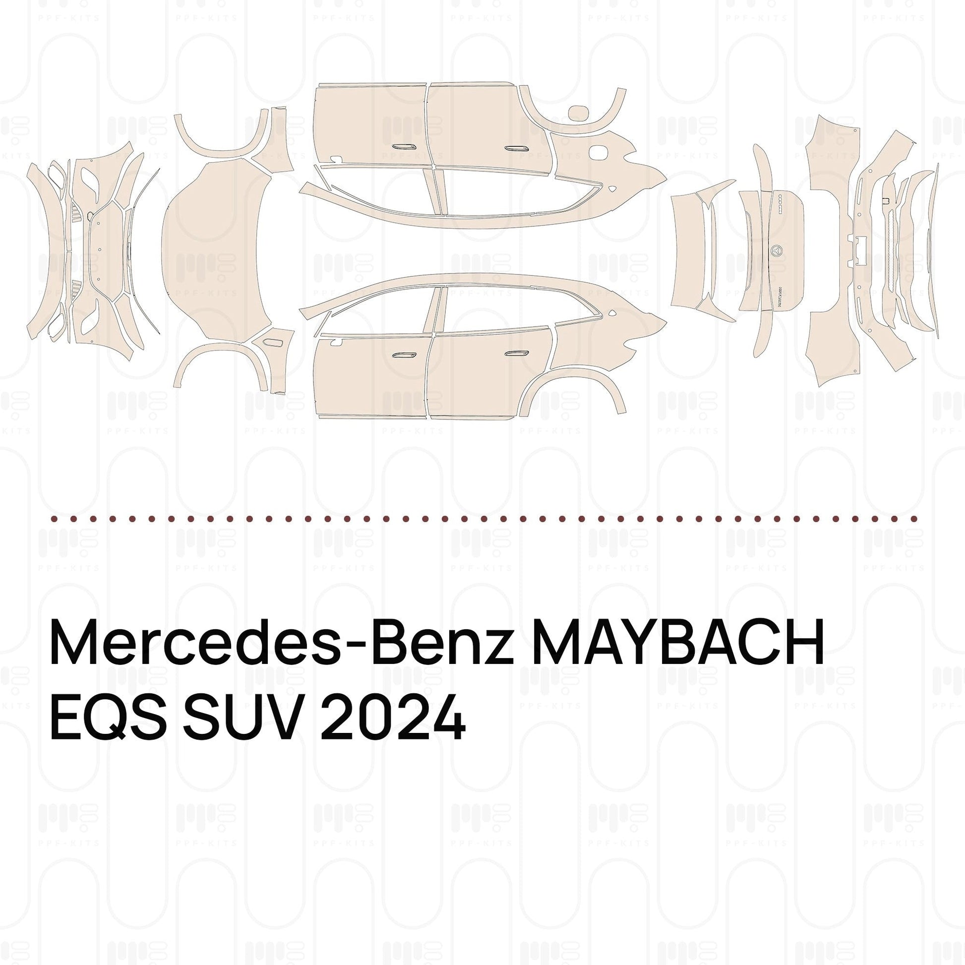 Pre-CutPPFMercedes-BenzMAYBACHEQSSUV2024