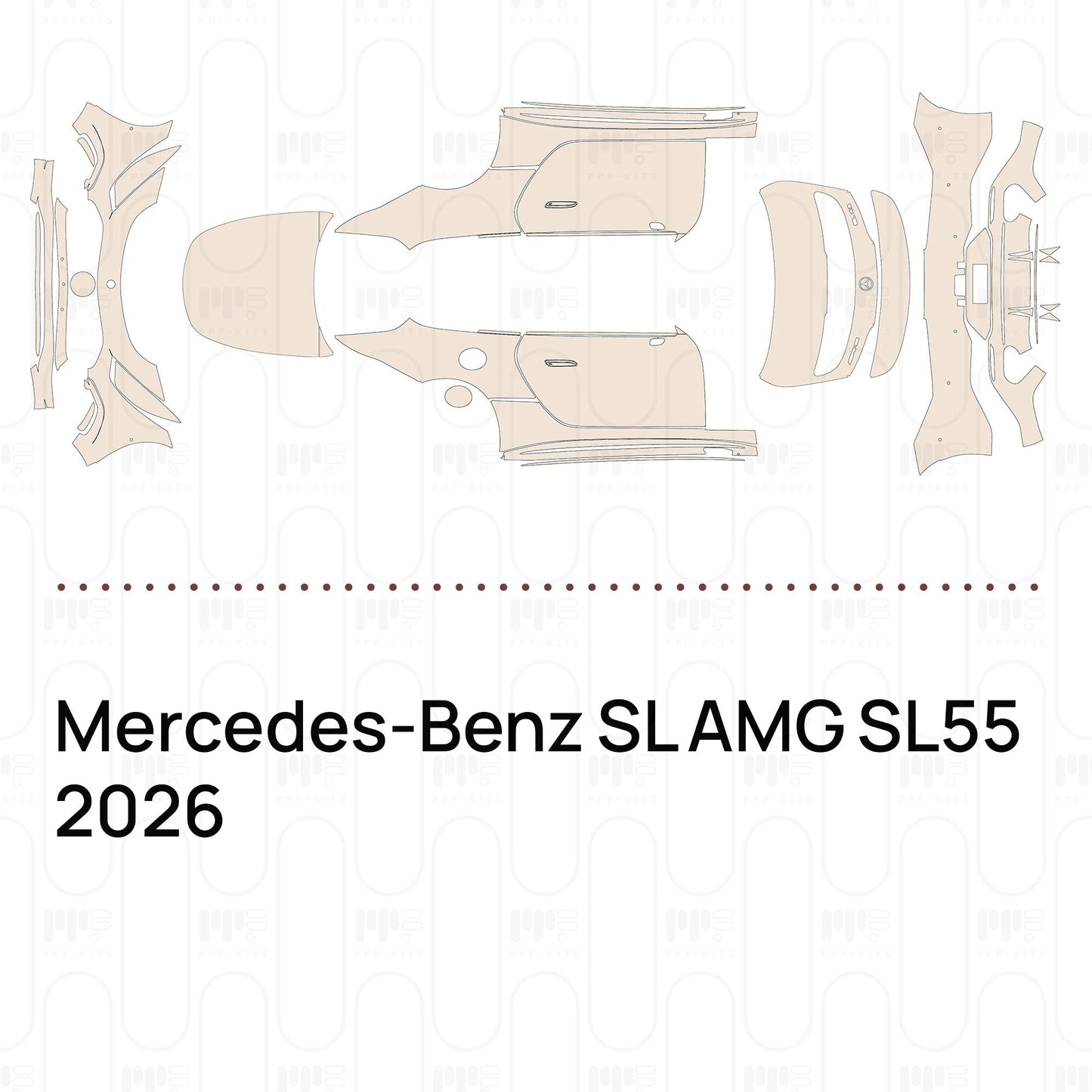Pre-CutPPFMercedes-BenzSLAMGSL552026