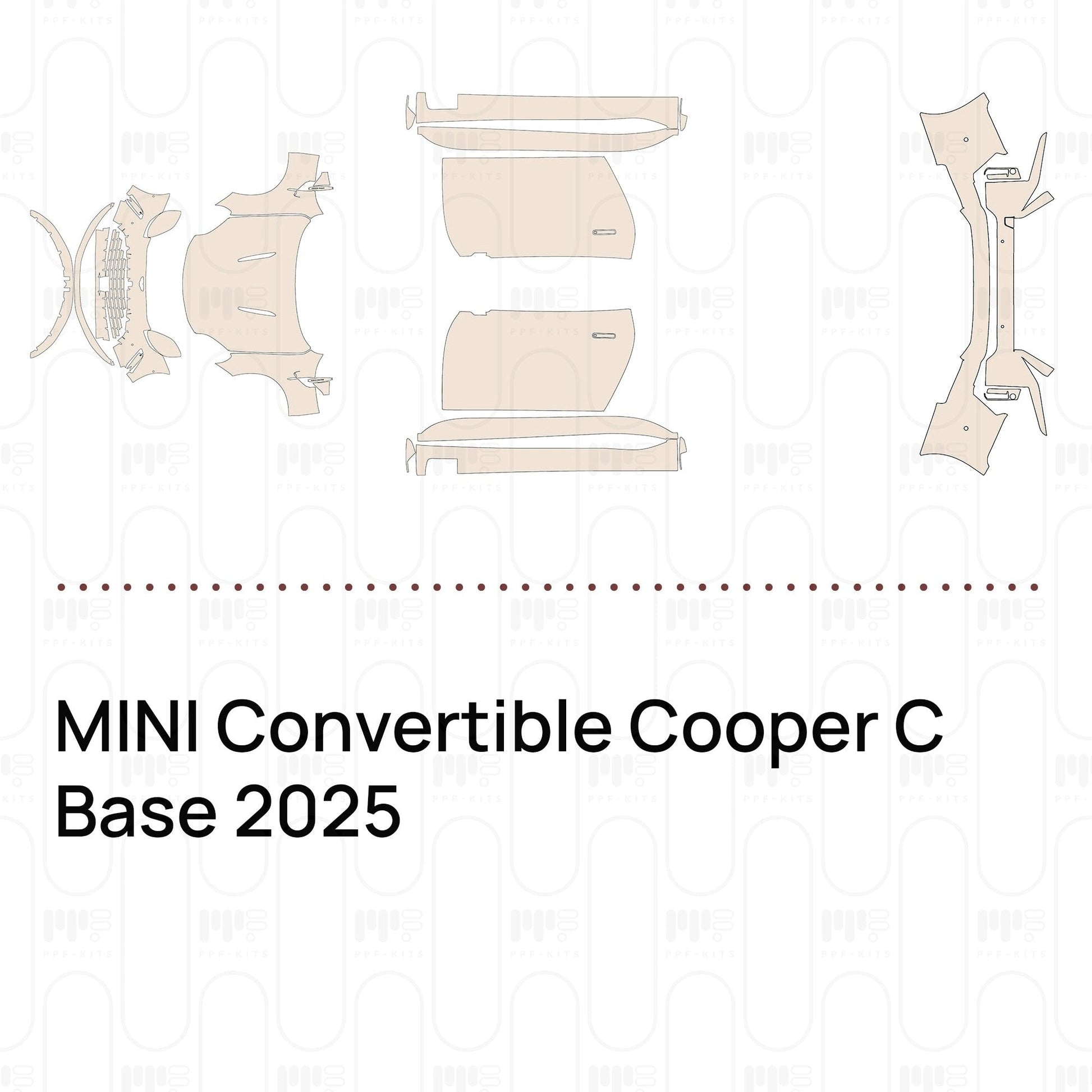 Pre-CutPPFMINIConvertibleCooperCBase2025