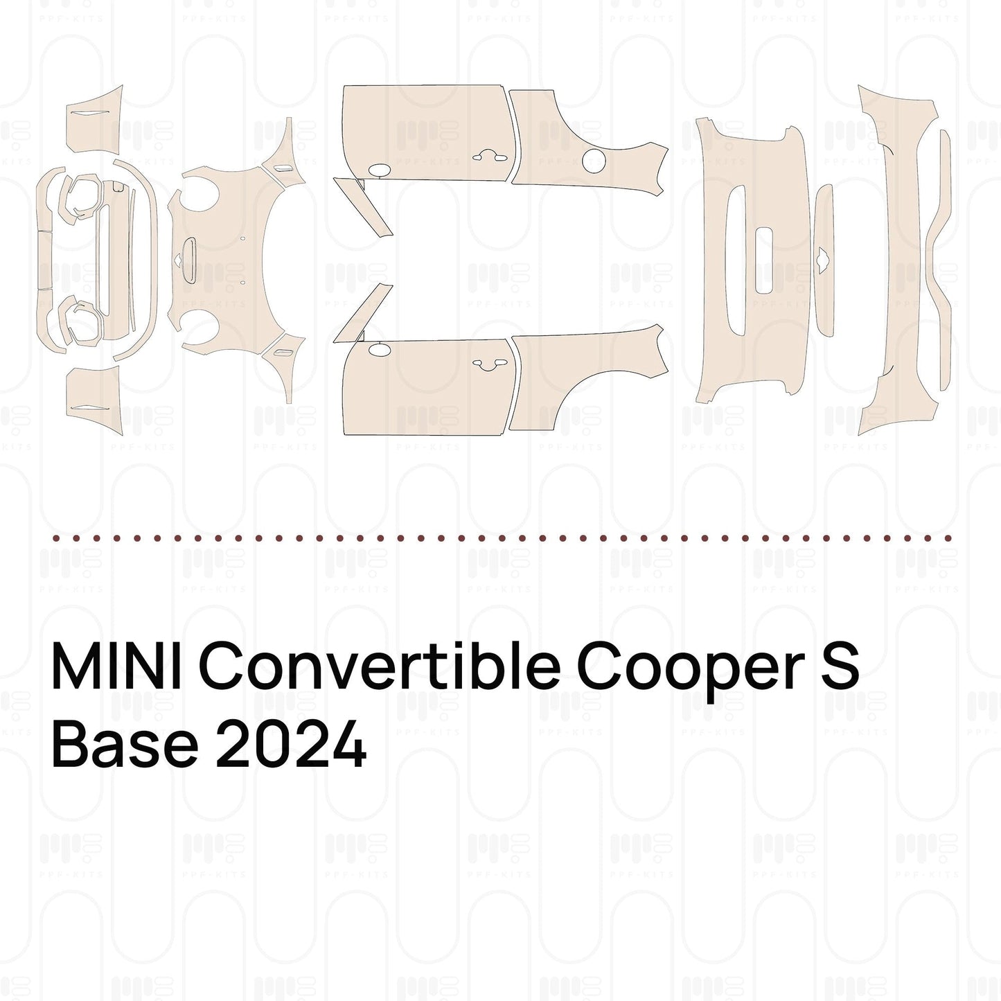 Pre-CutPPFMINIConvertibleCooperSBase2024