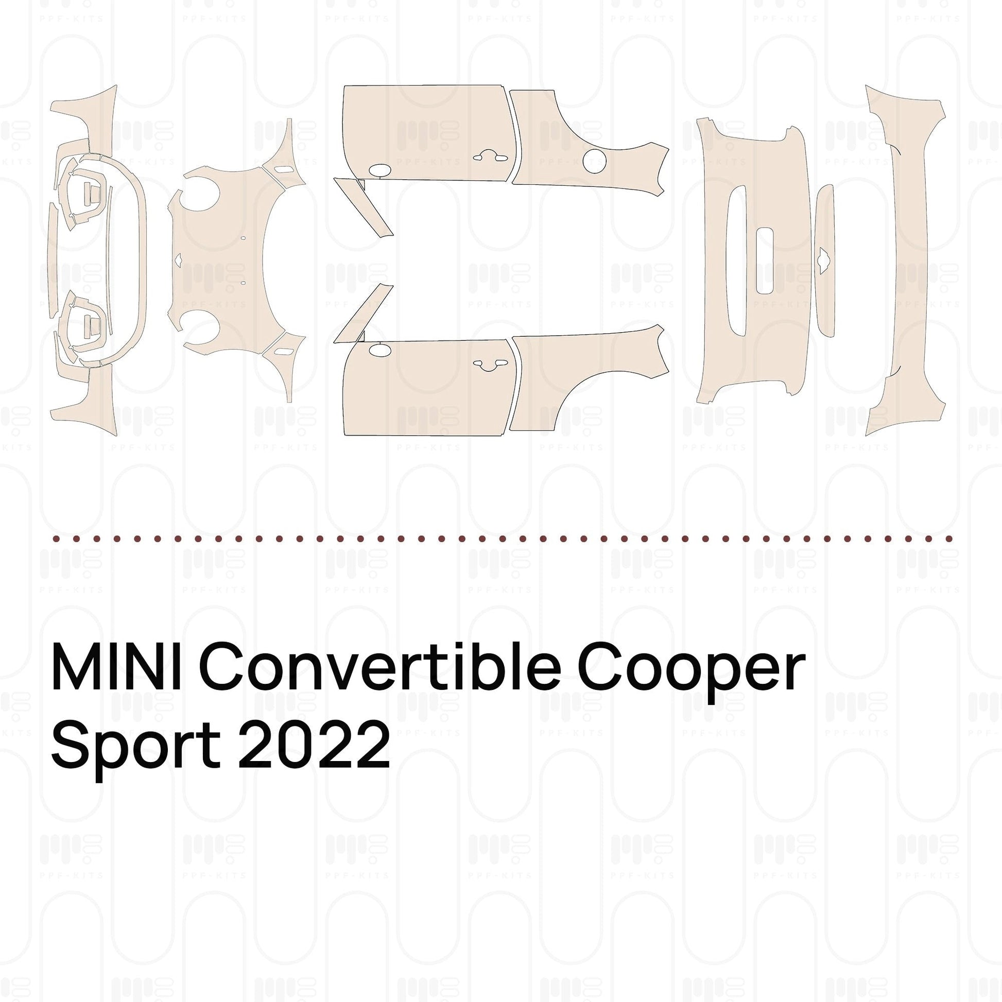 Pre-CutPPFMINIConvertibleCooperSport2022
